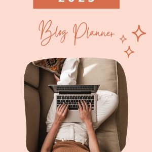 2025 Blog Planner