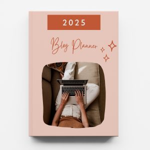 2025 Blog Planner