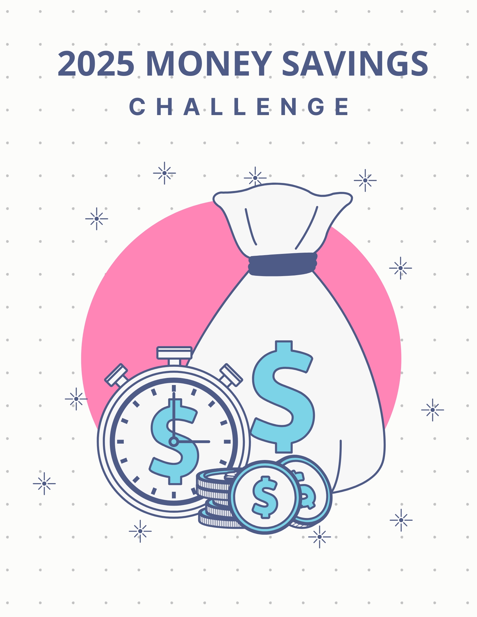 2025 Money Saving Challenge - Image 2
