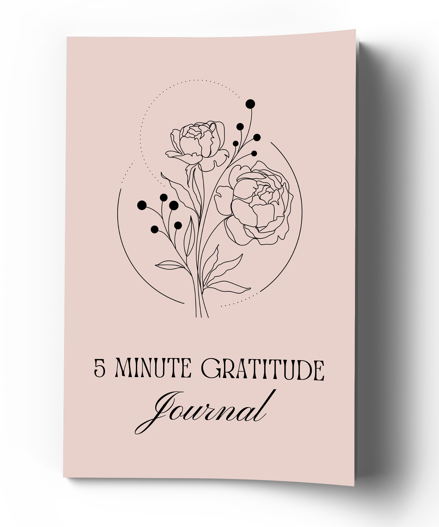 5 Minute Gratitude Journal B
