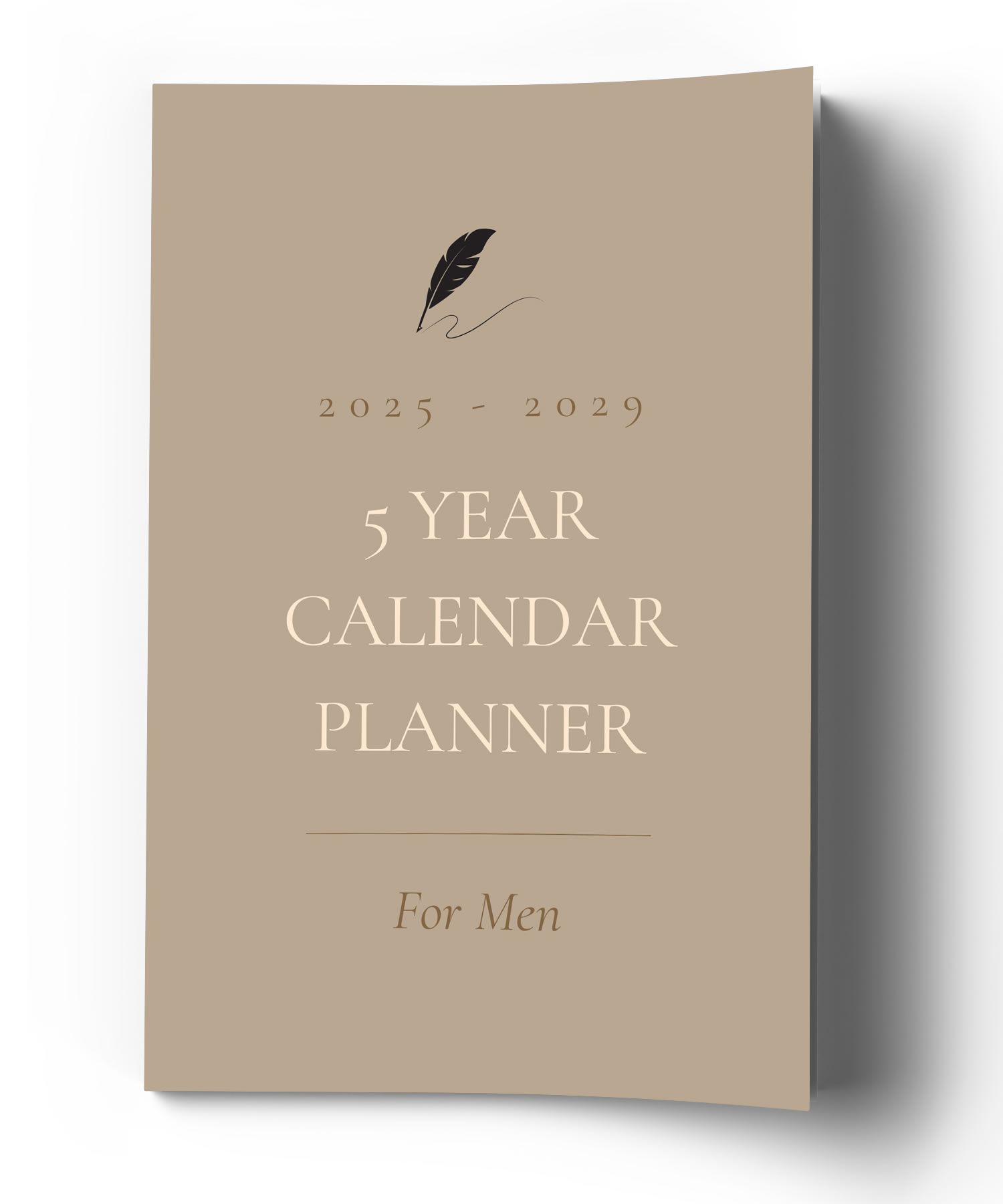 5 Year Calendar Planner for Men - Image 3