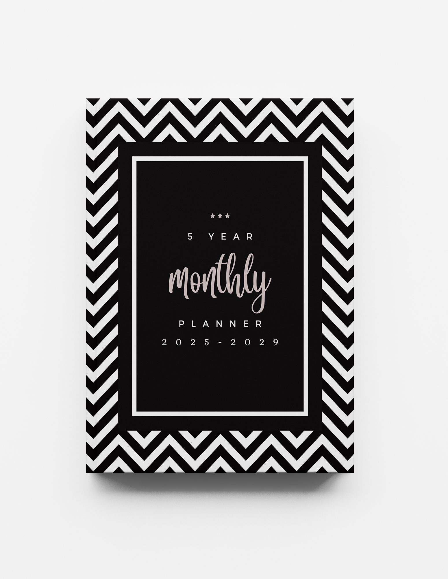 5 Year Monthly Planner (2025-2029)