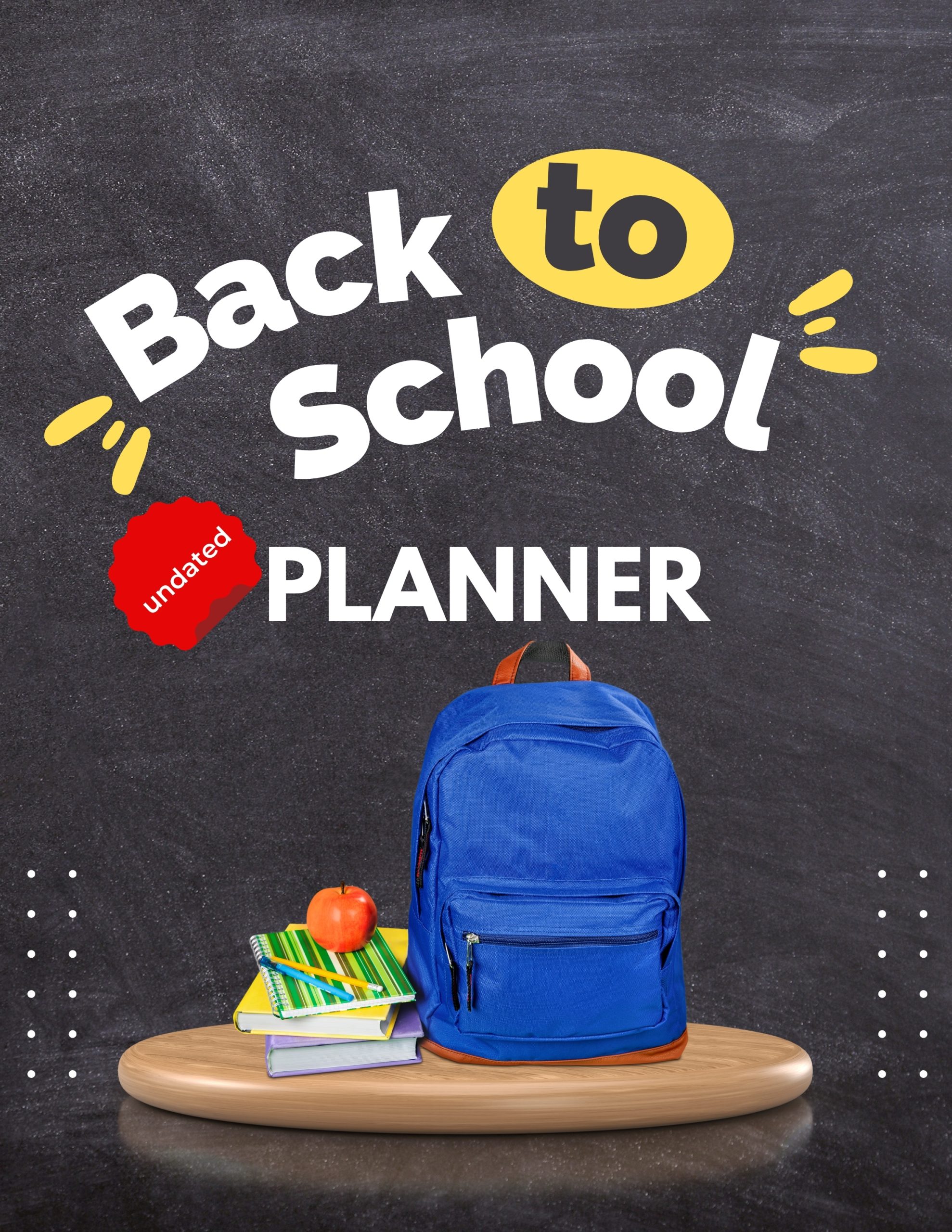 Back To School Planner 8.5x11 - Image 2