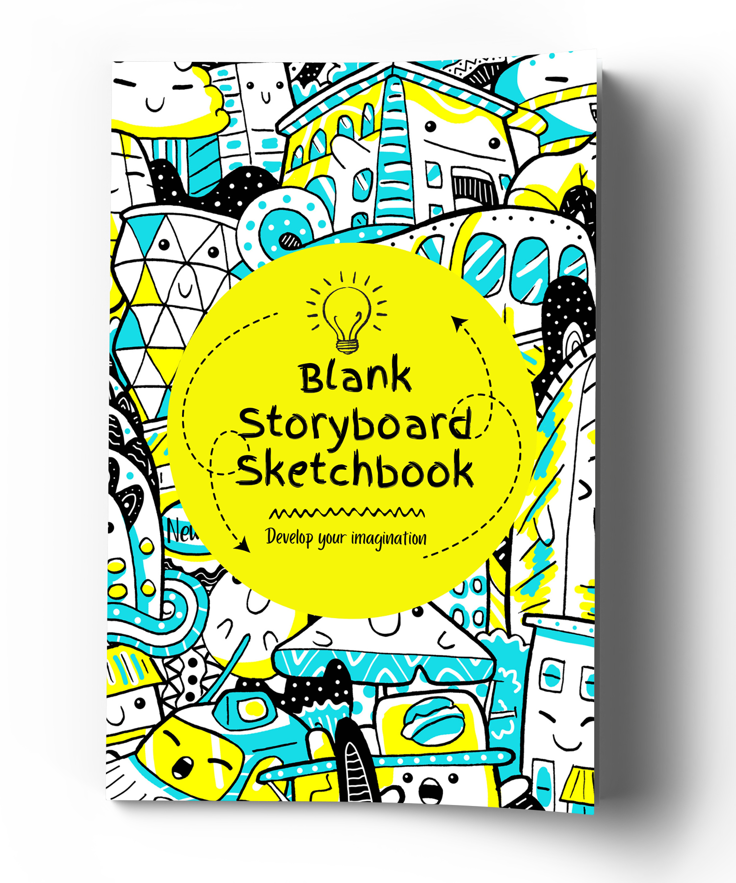 Blank Storyboard Sketchbook
