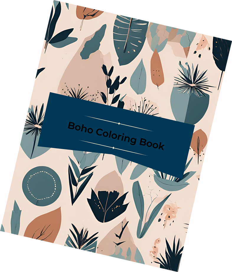 Boho Style Coloring Book 2 - Image 2