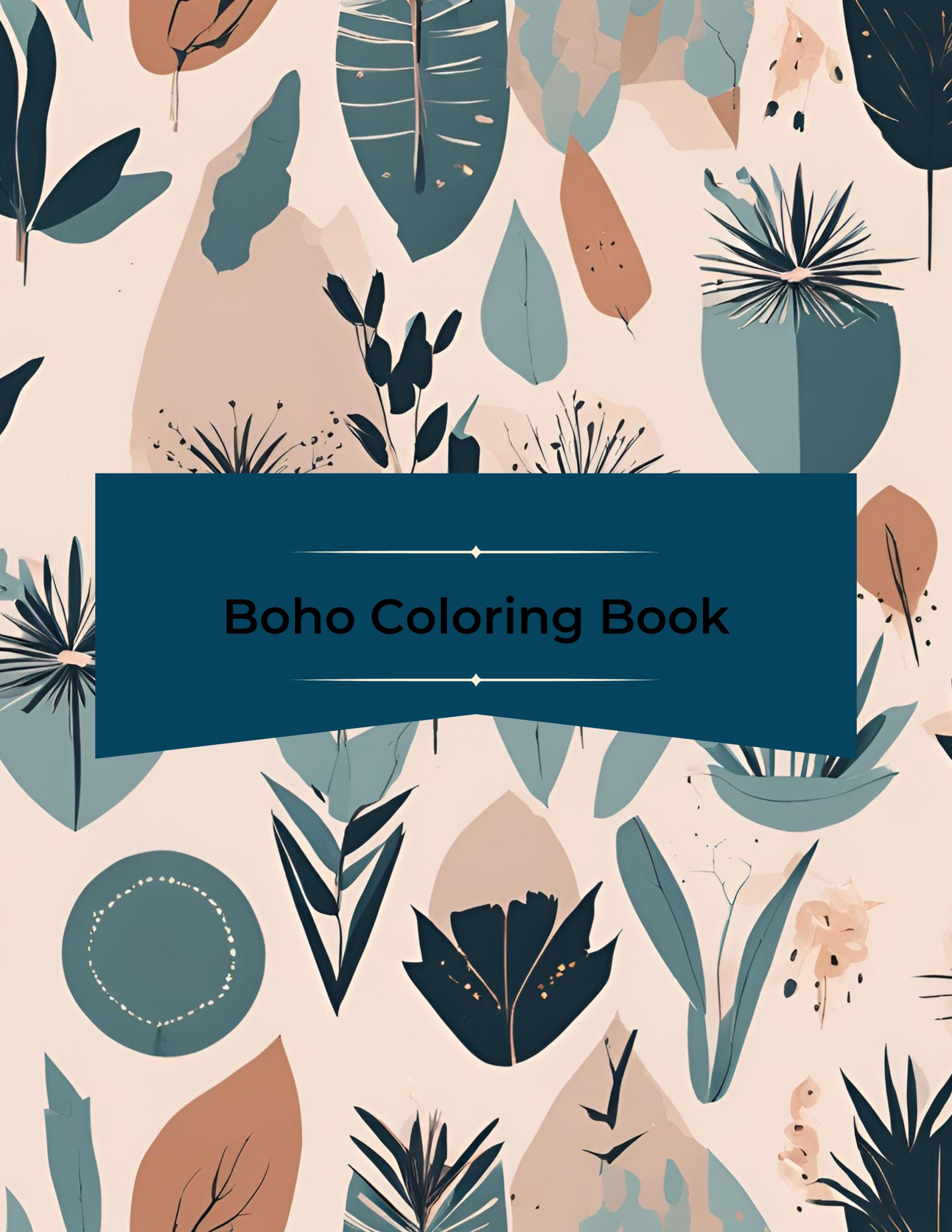 Boho Style Coloring Book 2