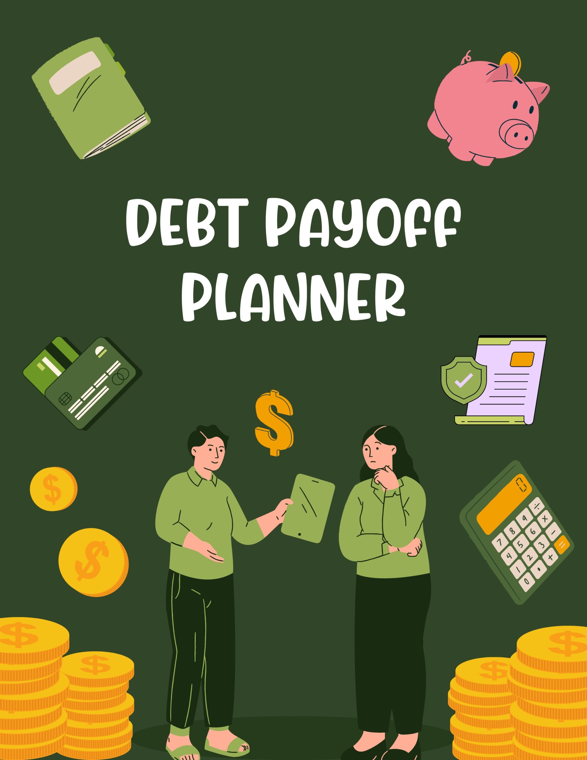 Debt Payoff Planner 8.5 x 11 - Image 2