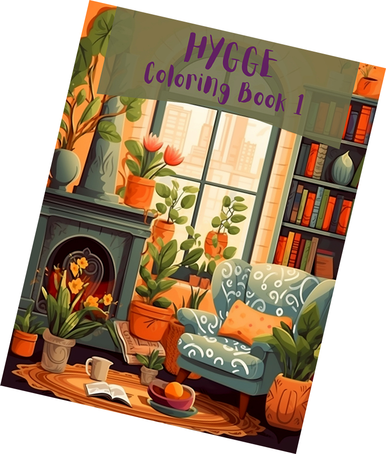 Hygge Coloring Book 1 - Image 2