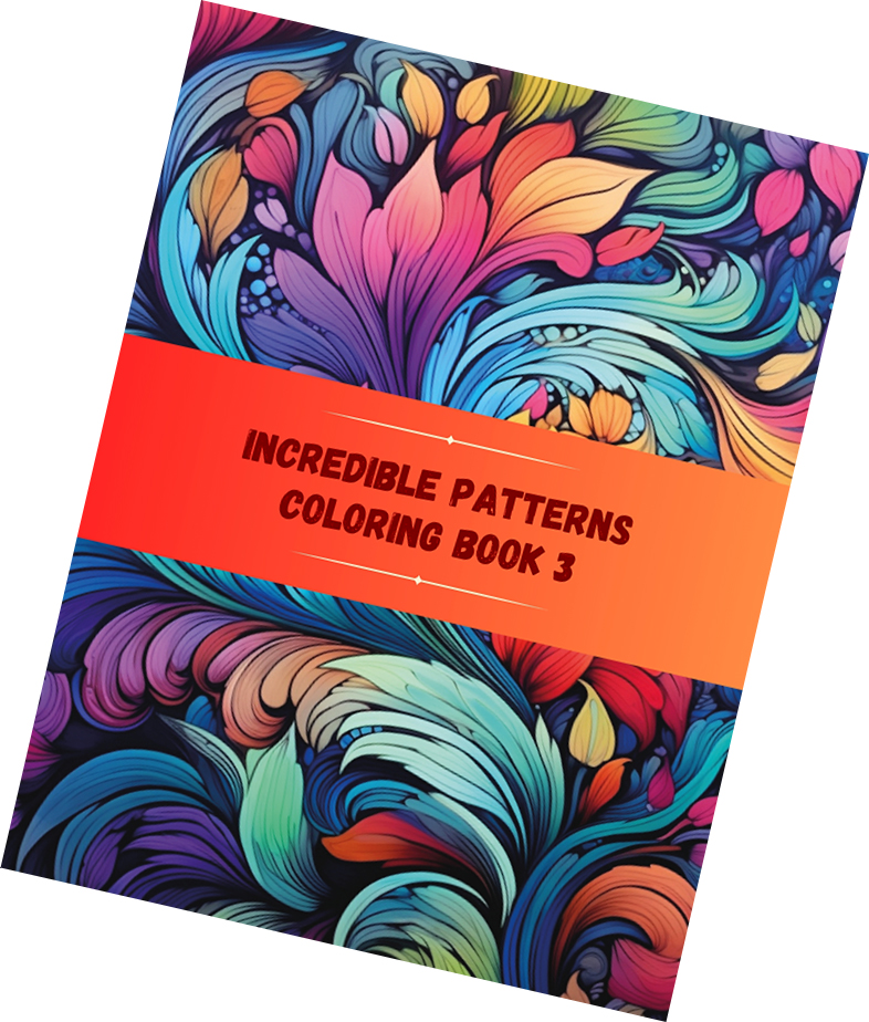 Incredible Patterns Coloring Book 3 - Image 2