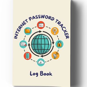 Internet Password Tracker Log Book