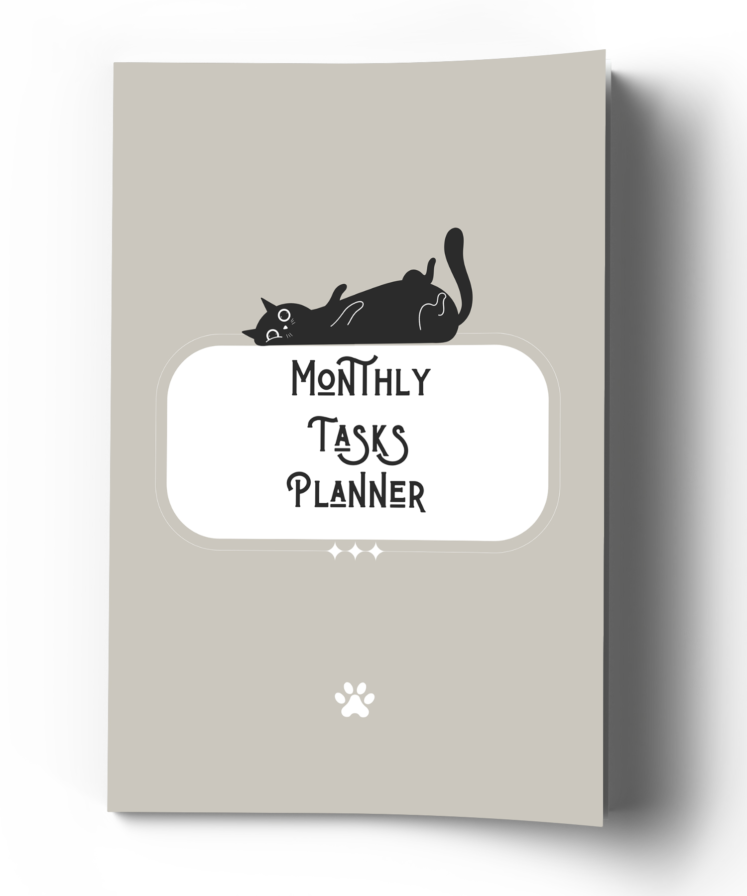 Monthly Tasks Planner 6.12 x 9.25