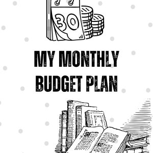 My Monthly Budget Plan
