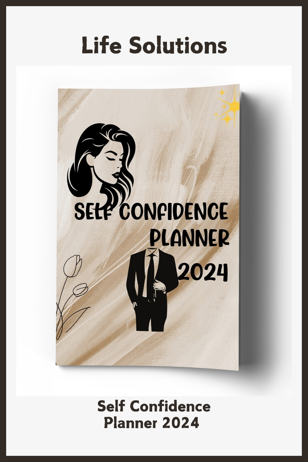 Self Confidence Planner 2024 D