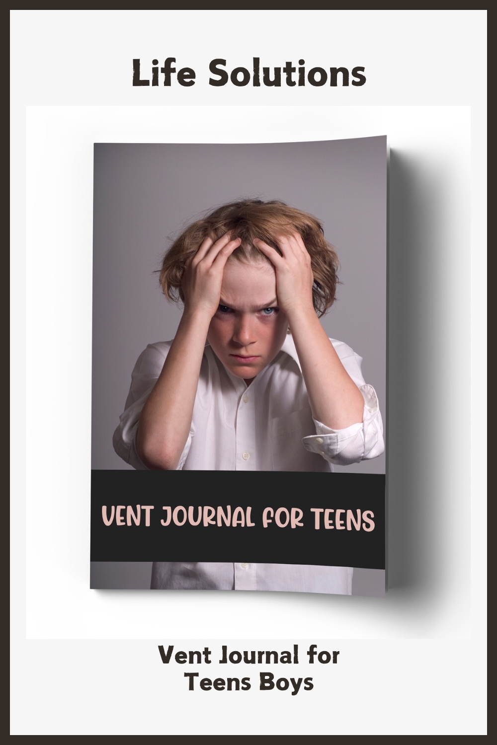 Vent Journal for Teens Boys