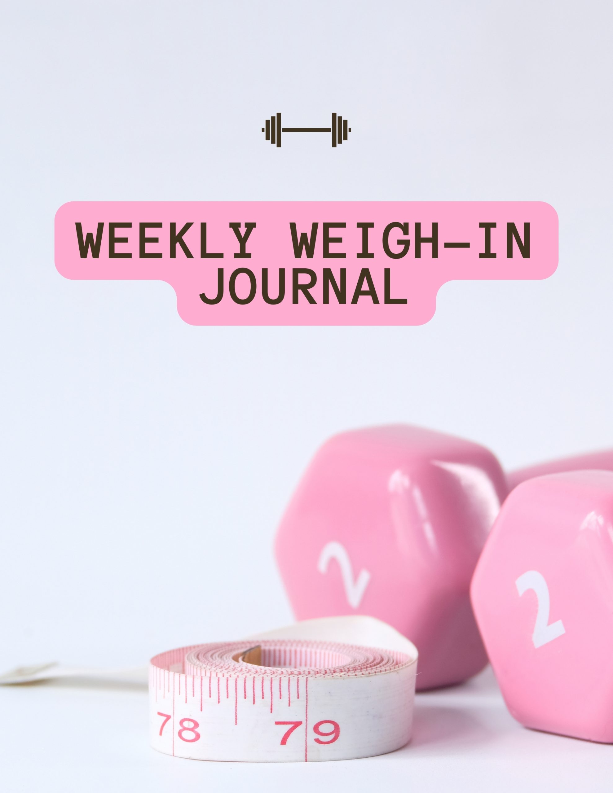 Weekly Weigh-in Journal 6 x 9 - Image 3