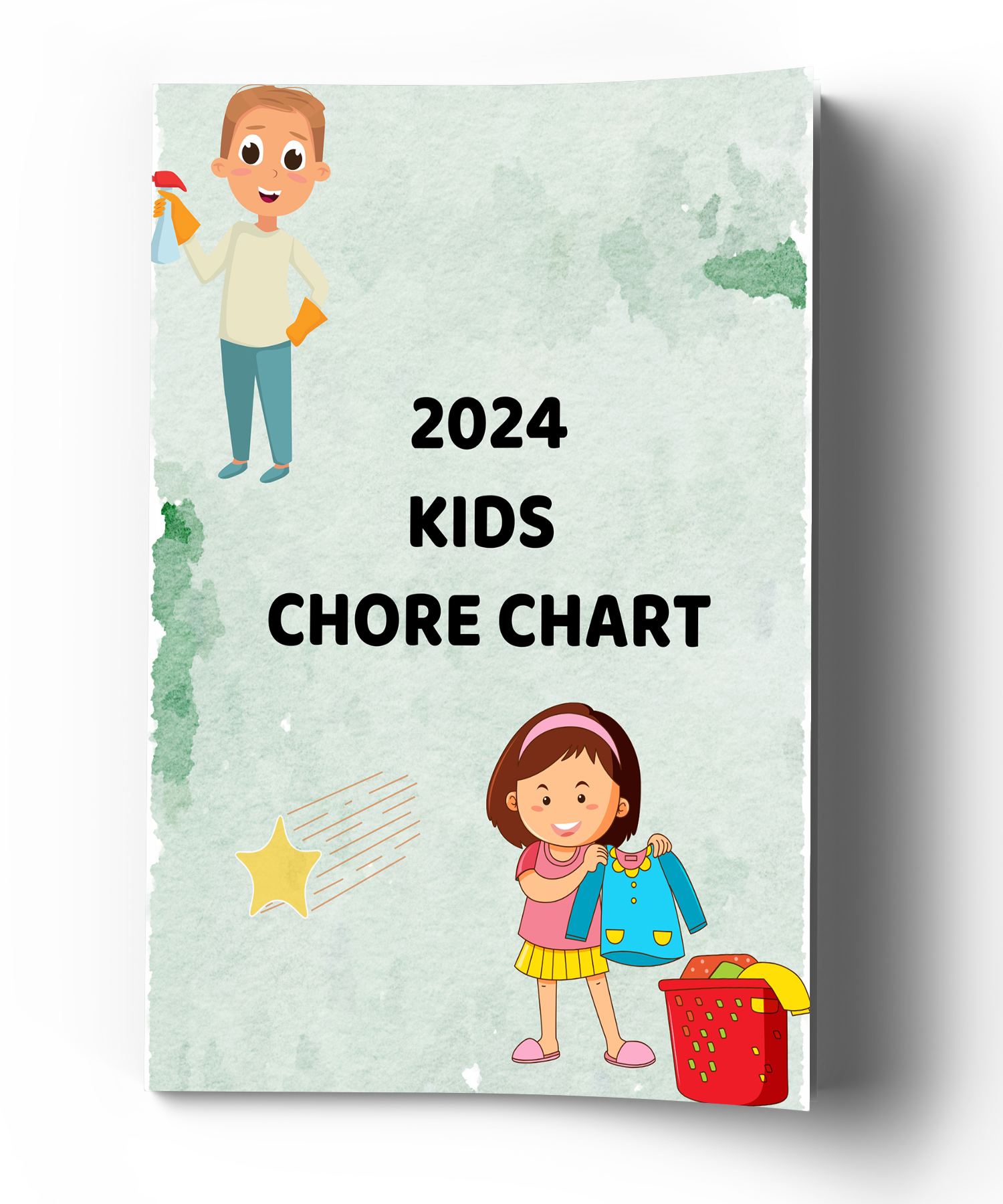 2024 Kids Chore Chart
