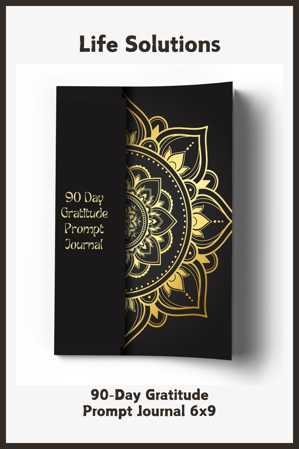 90-Day Gratitude Prompt Journal 6×9
