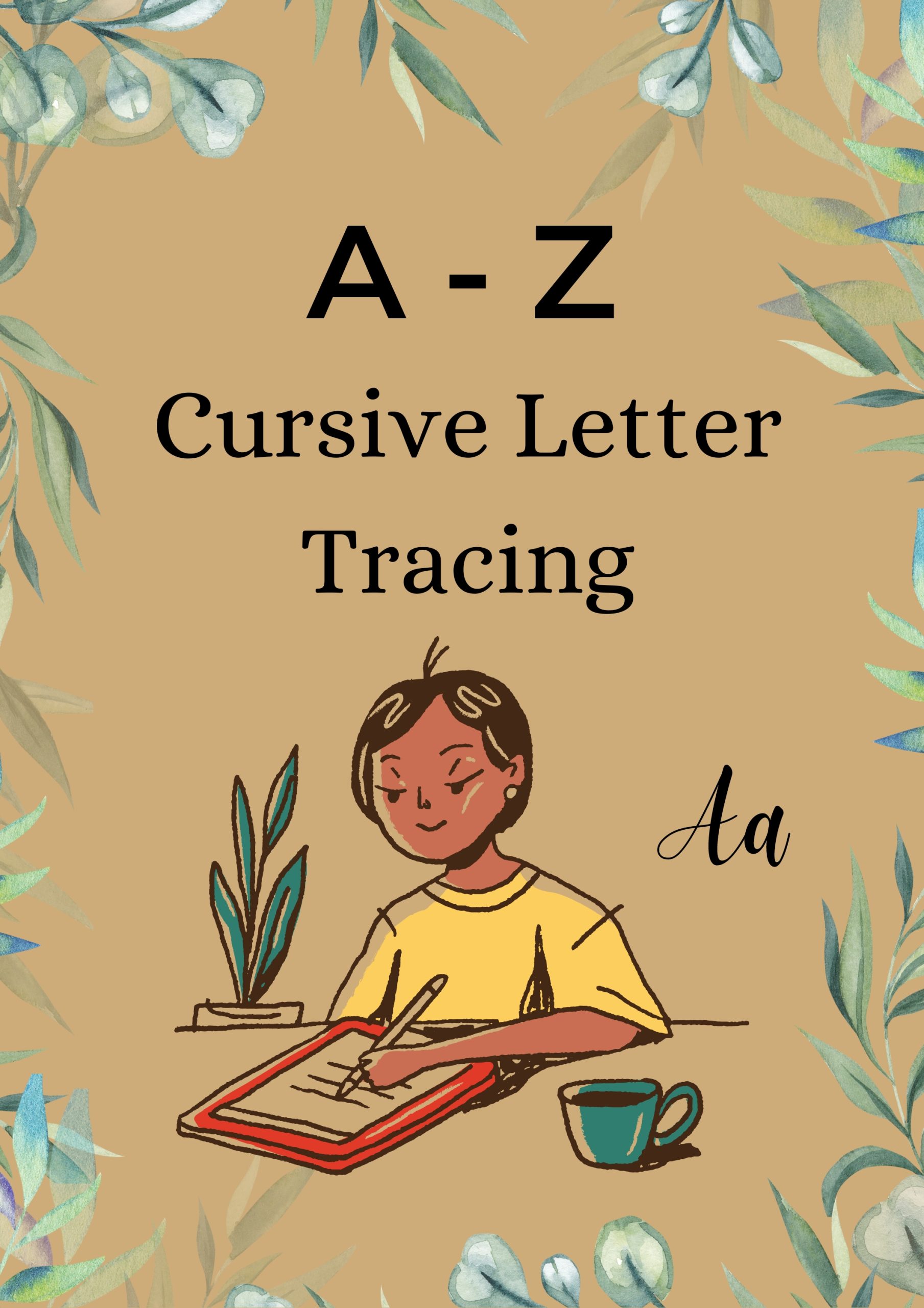 A-Z Cursive Letter Tracing