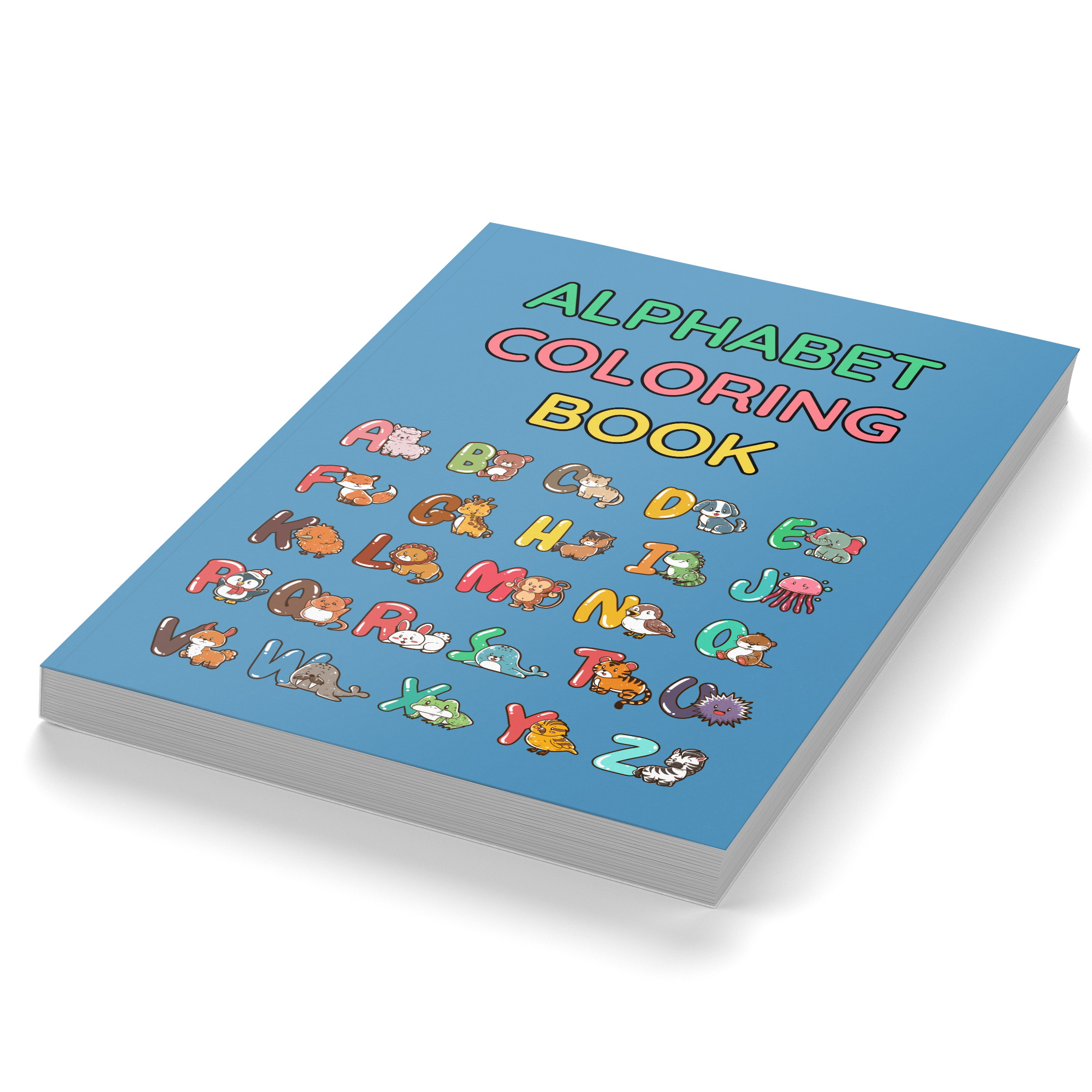 Alphabet Coloring Book E