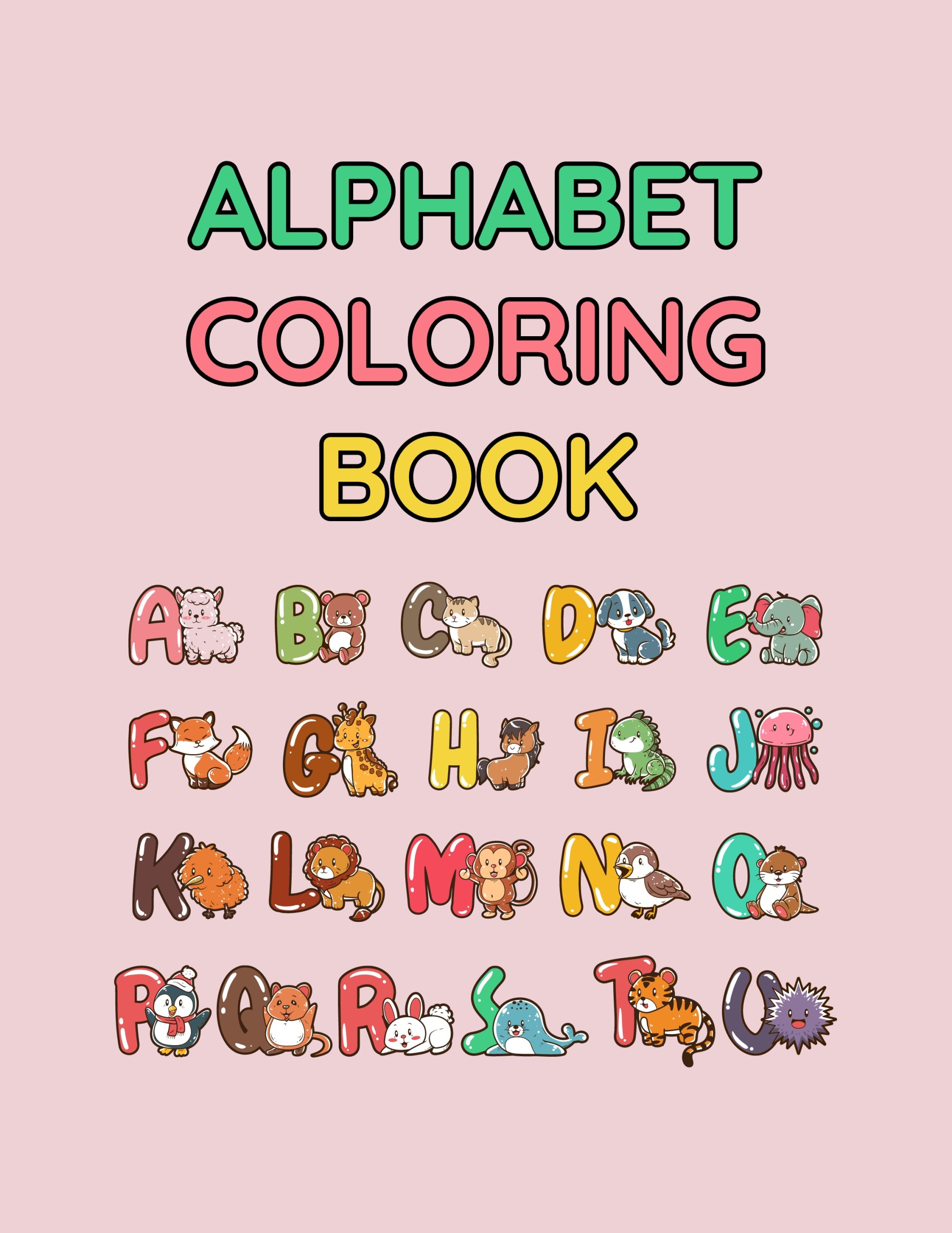 Alphabet Coloring Book J