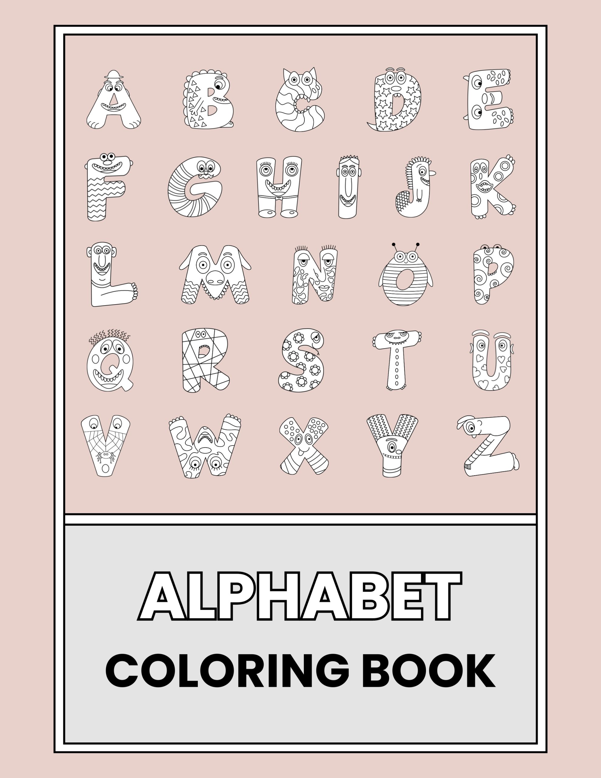 Alphabet Coloring Book L
