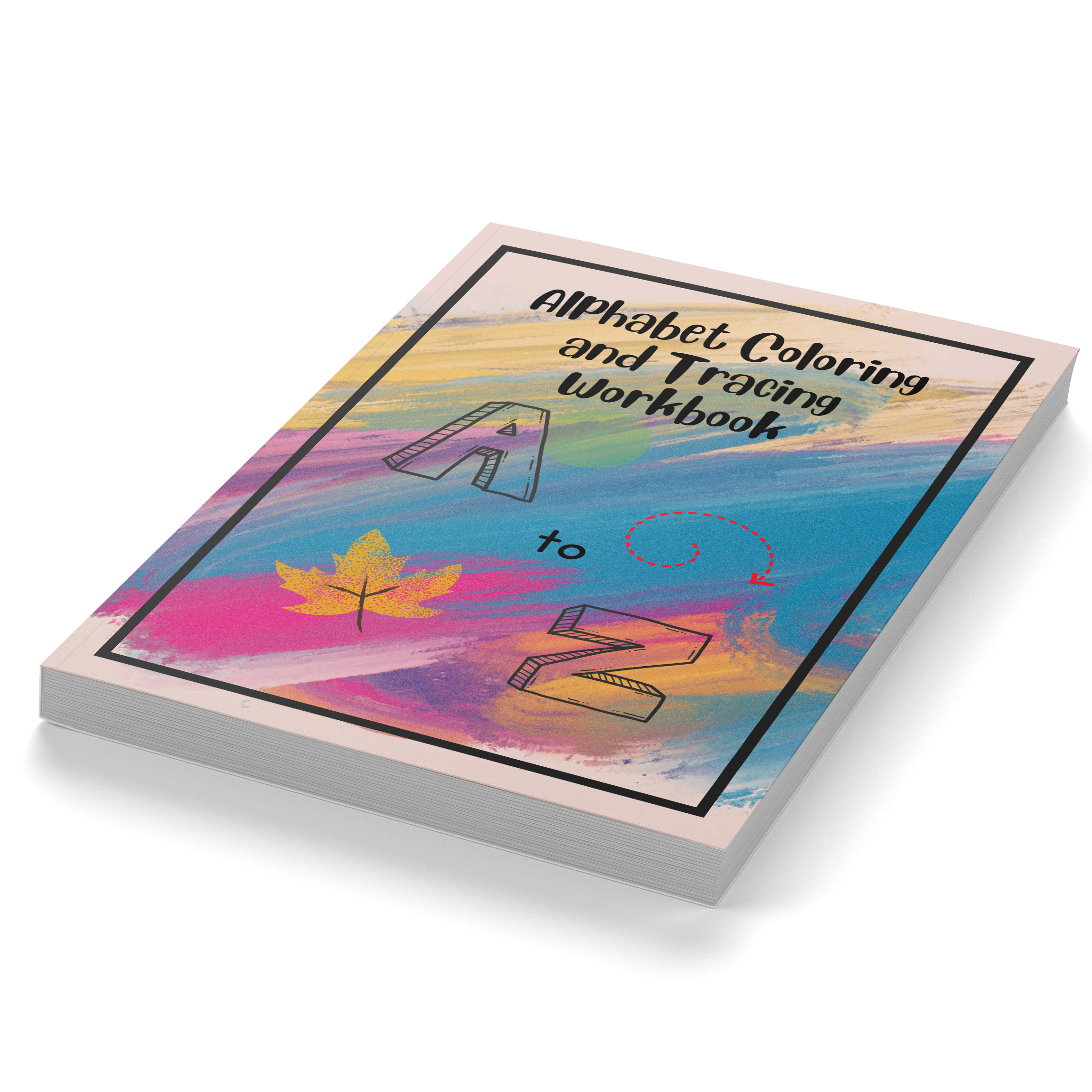 Alphabet Coloring and Tracing Workbook