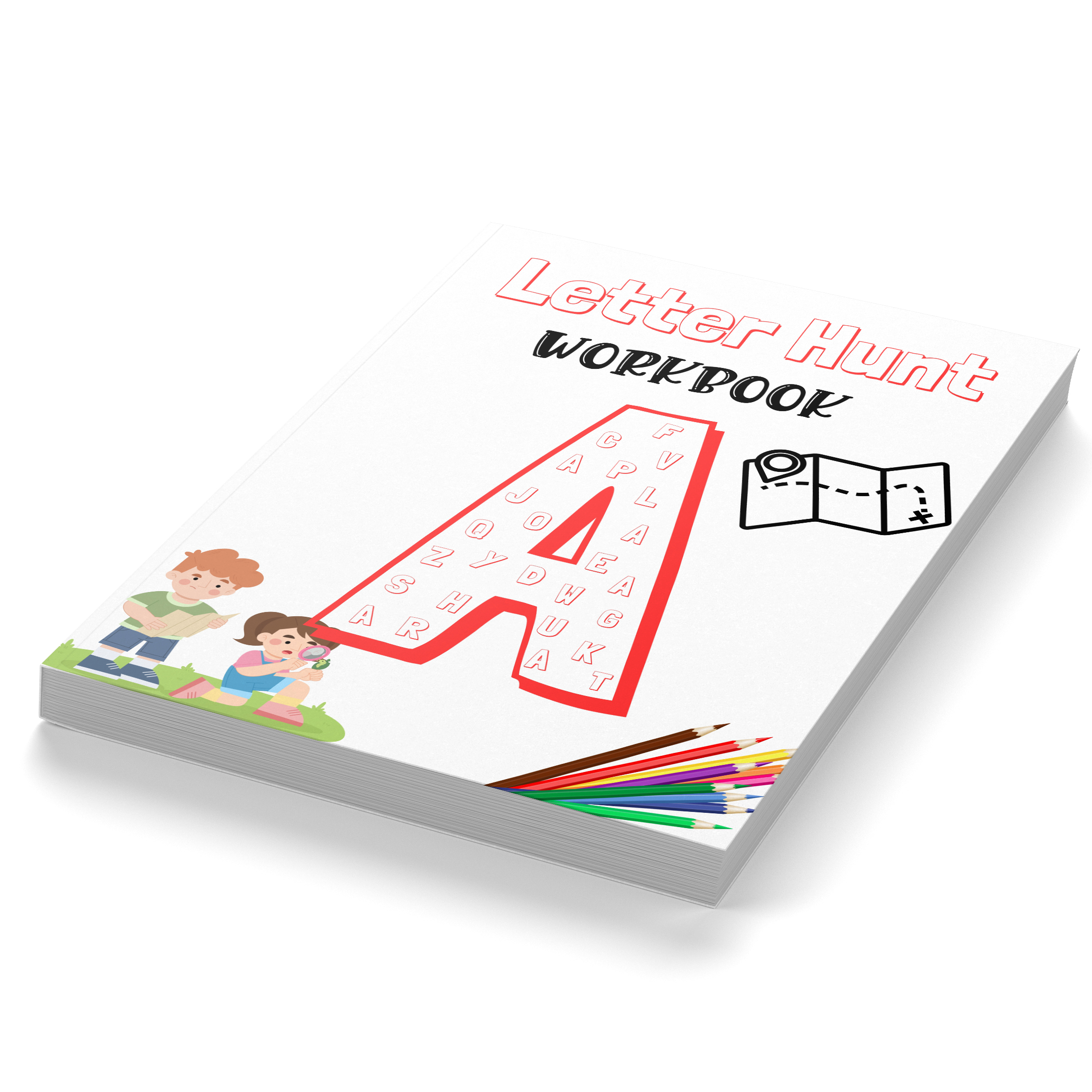 Alphabet Letter Hunt Workbook