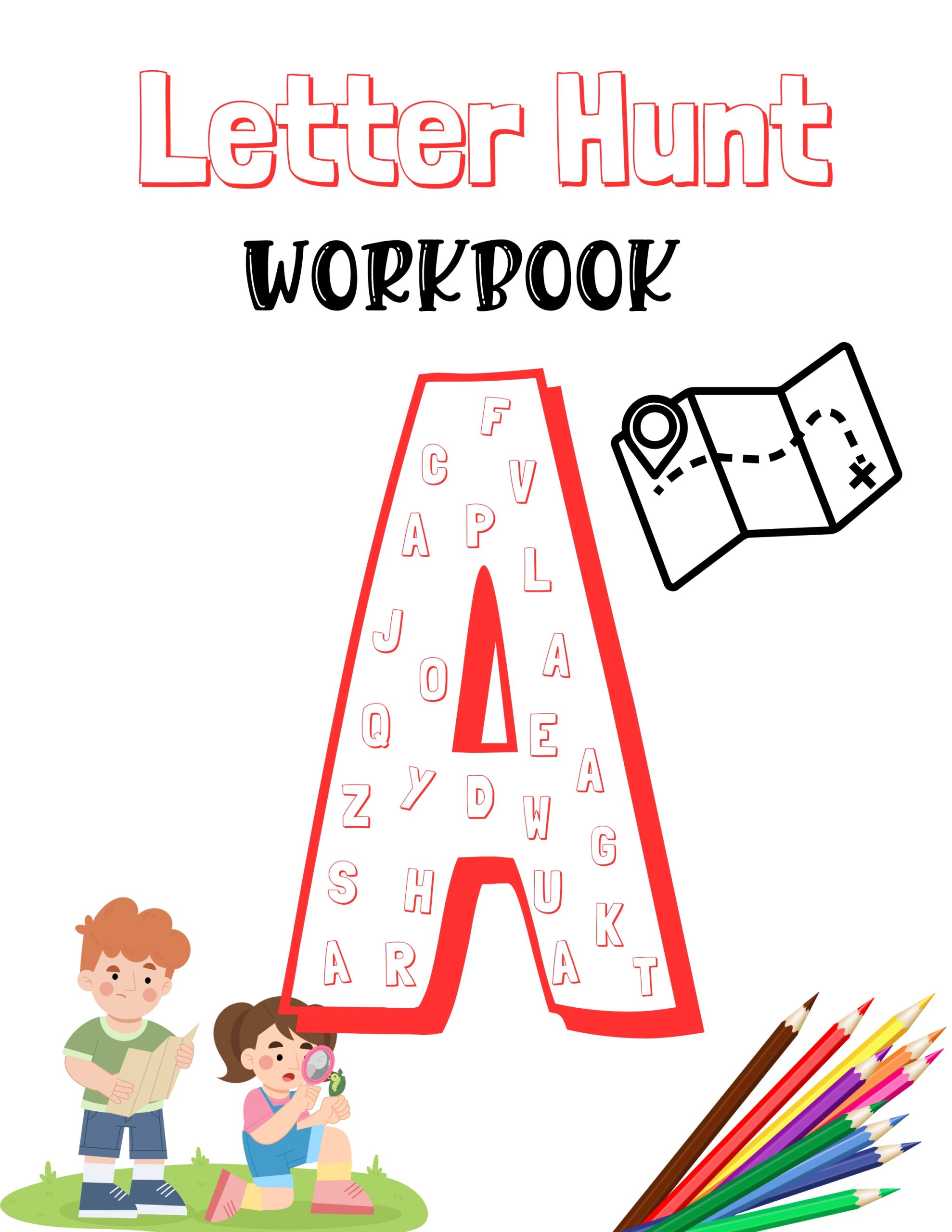 Alphabet Letter Hunt Workbook