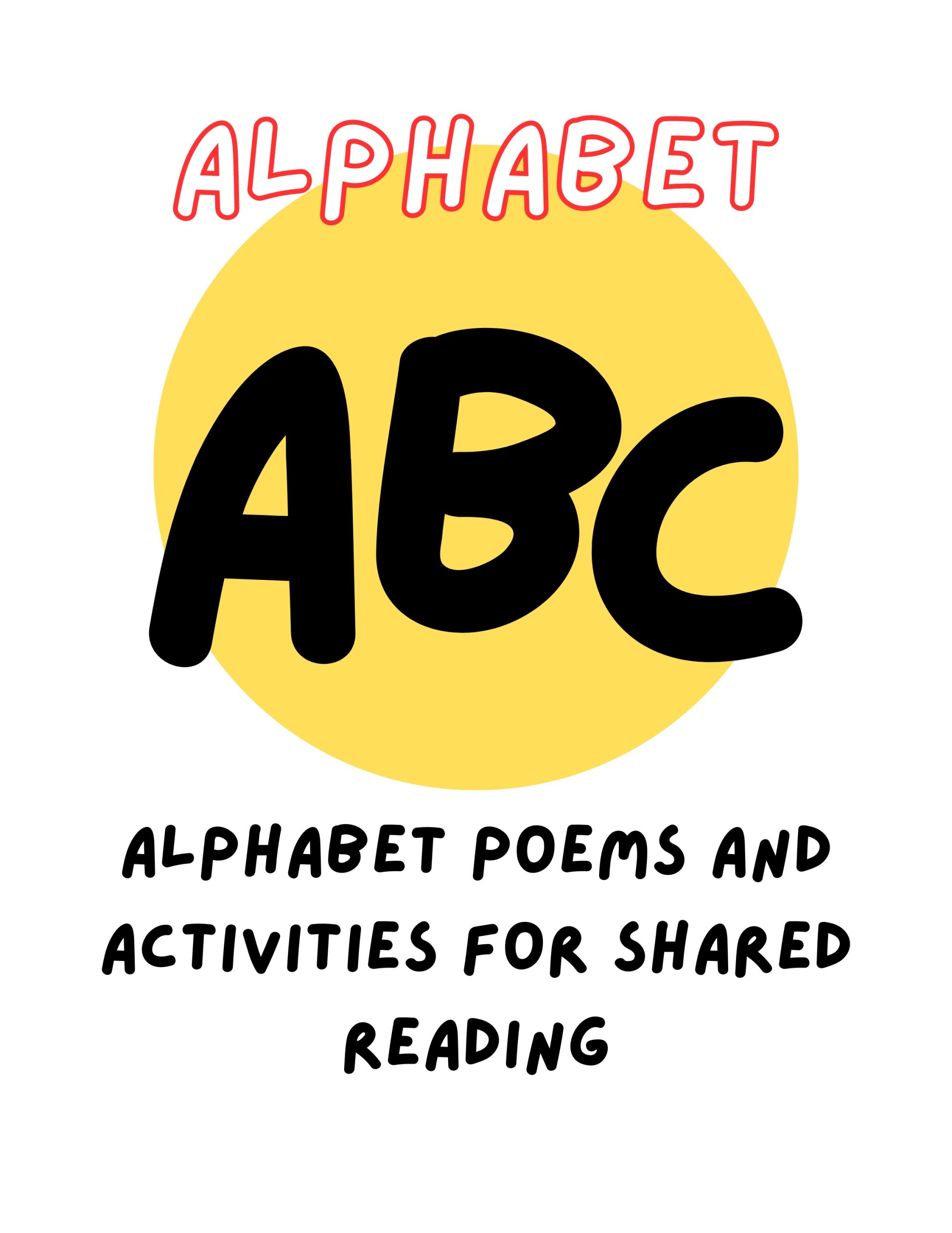 Alphabet Poems and Activities for Shared Reading
