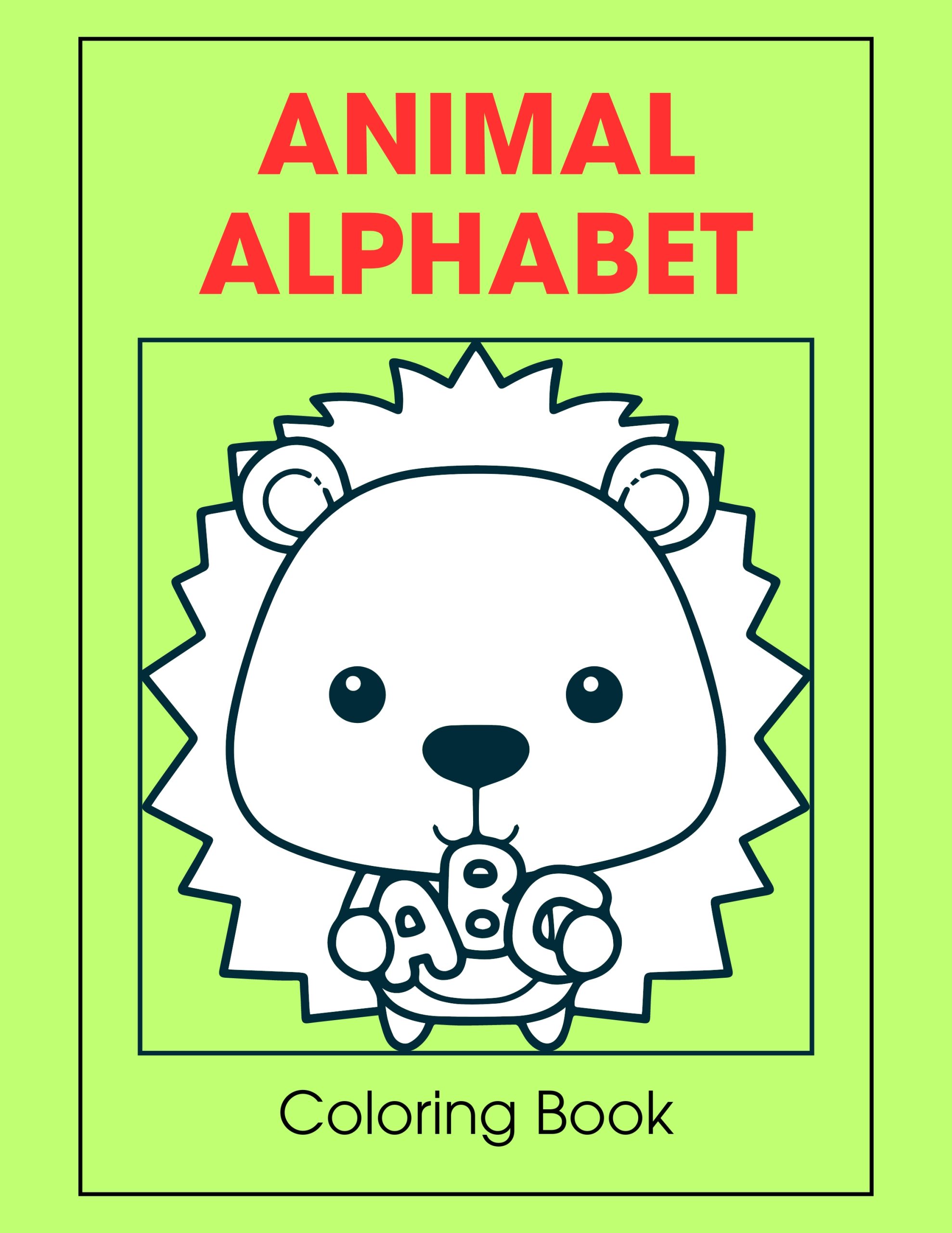 Animal Alphabet Coloring Book G