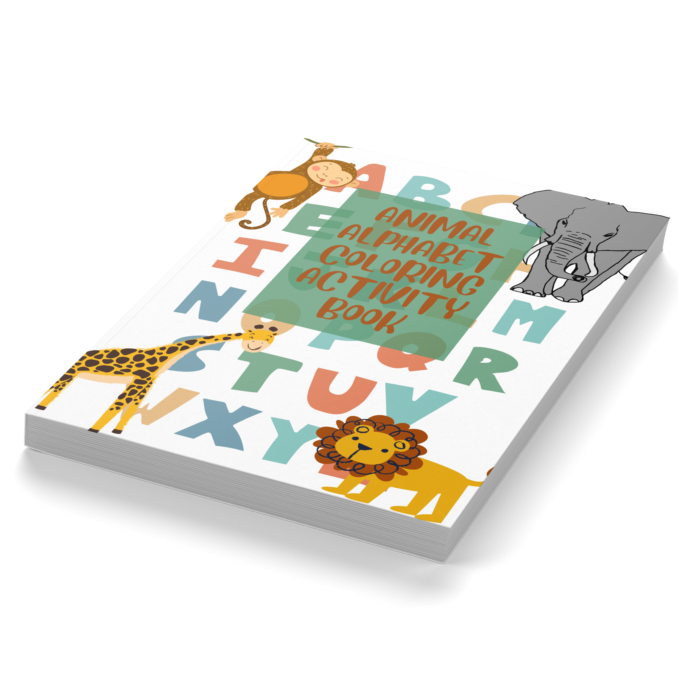 Animal Alphabet Coloring and Activity Book