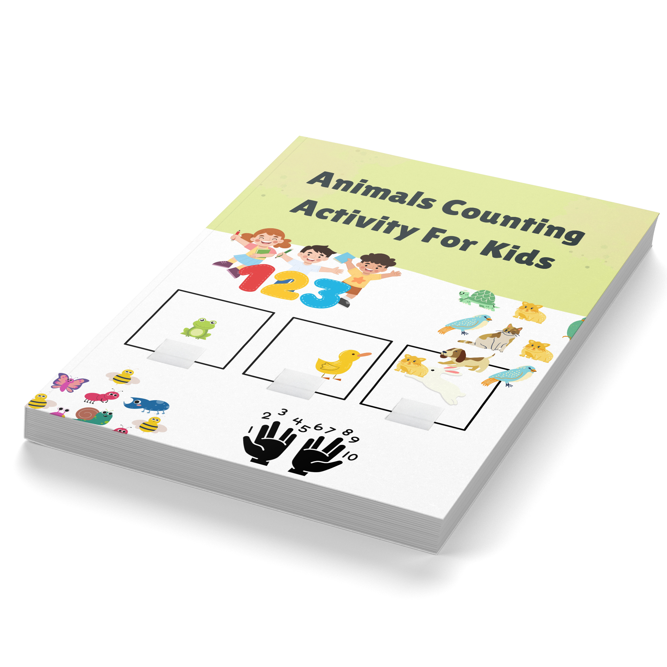 Animals Counting Activity For Kids B