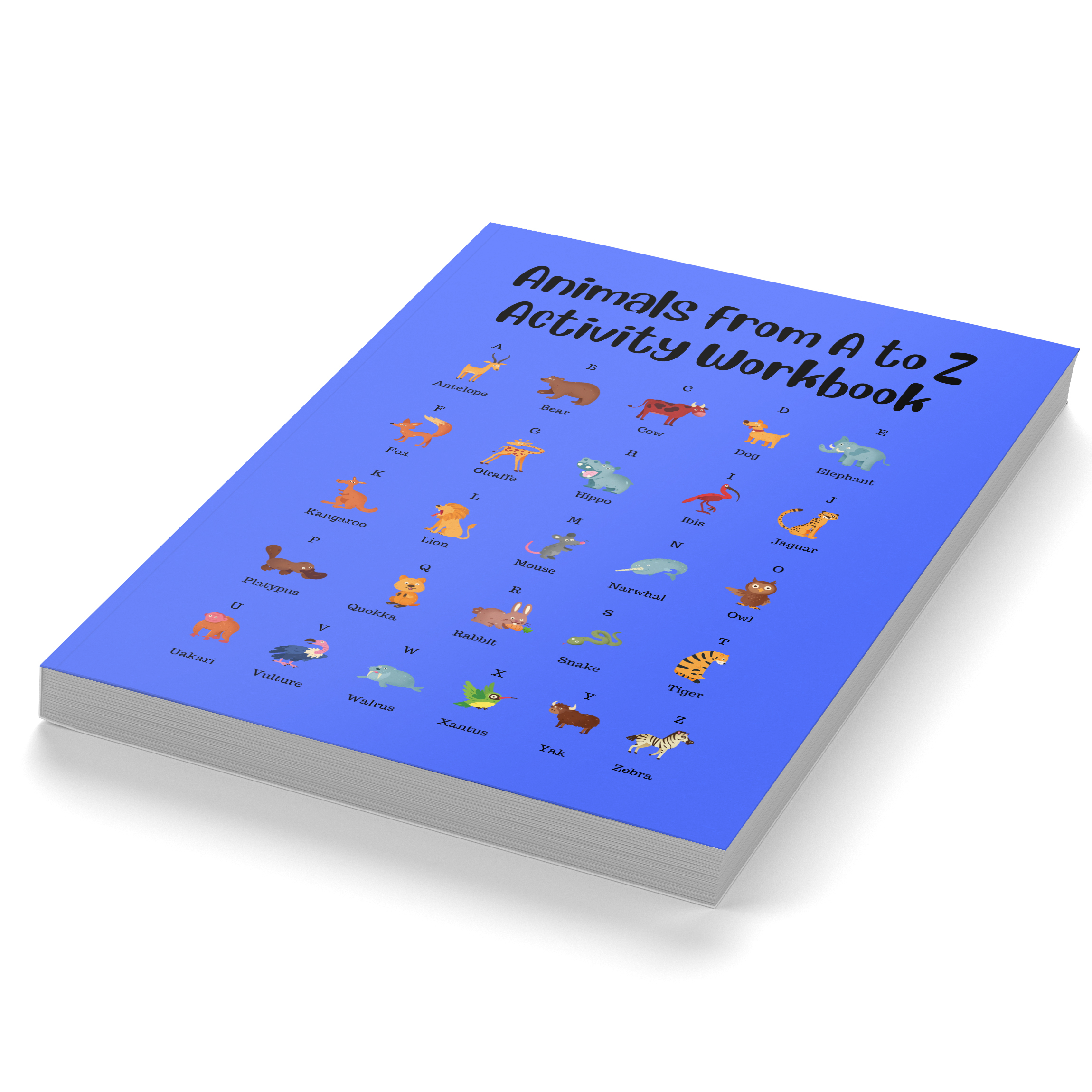 Animals from A to Z Activity Workbook