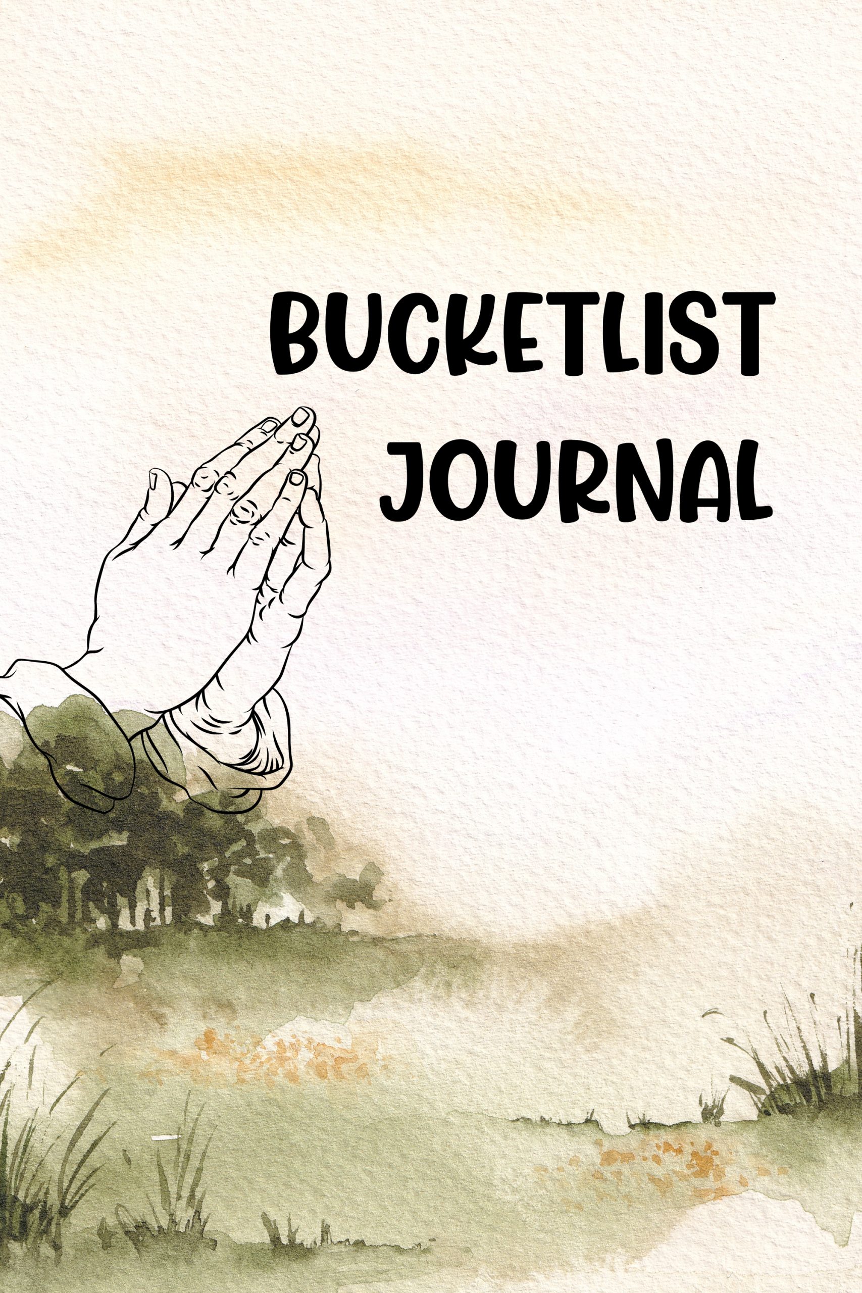 Bucket List Journal