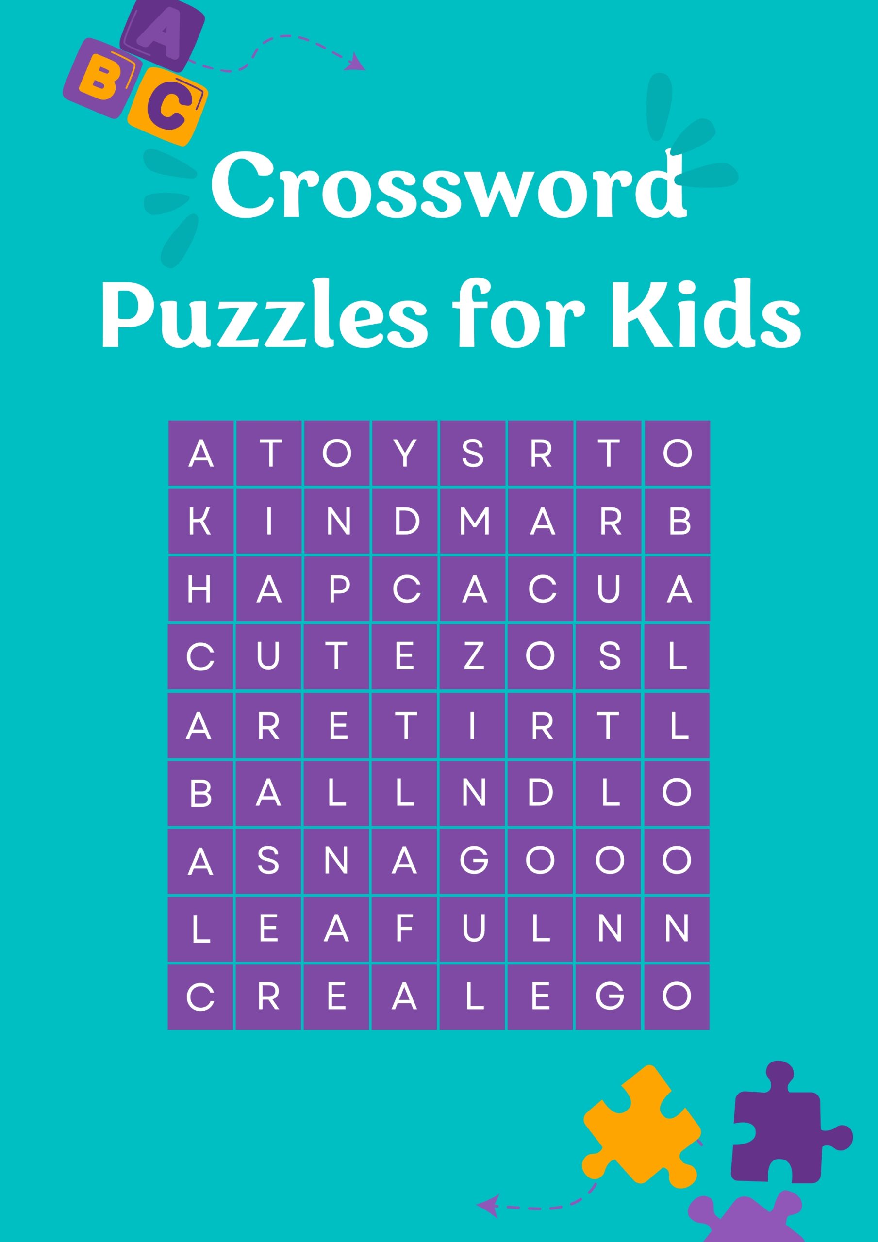 Crossword Puzzles for Kids