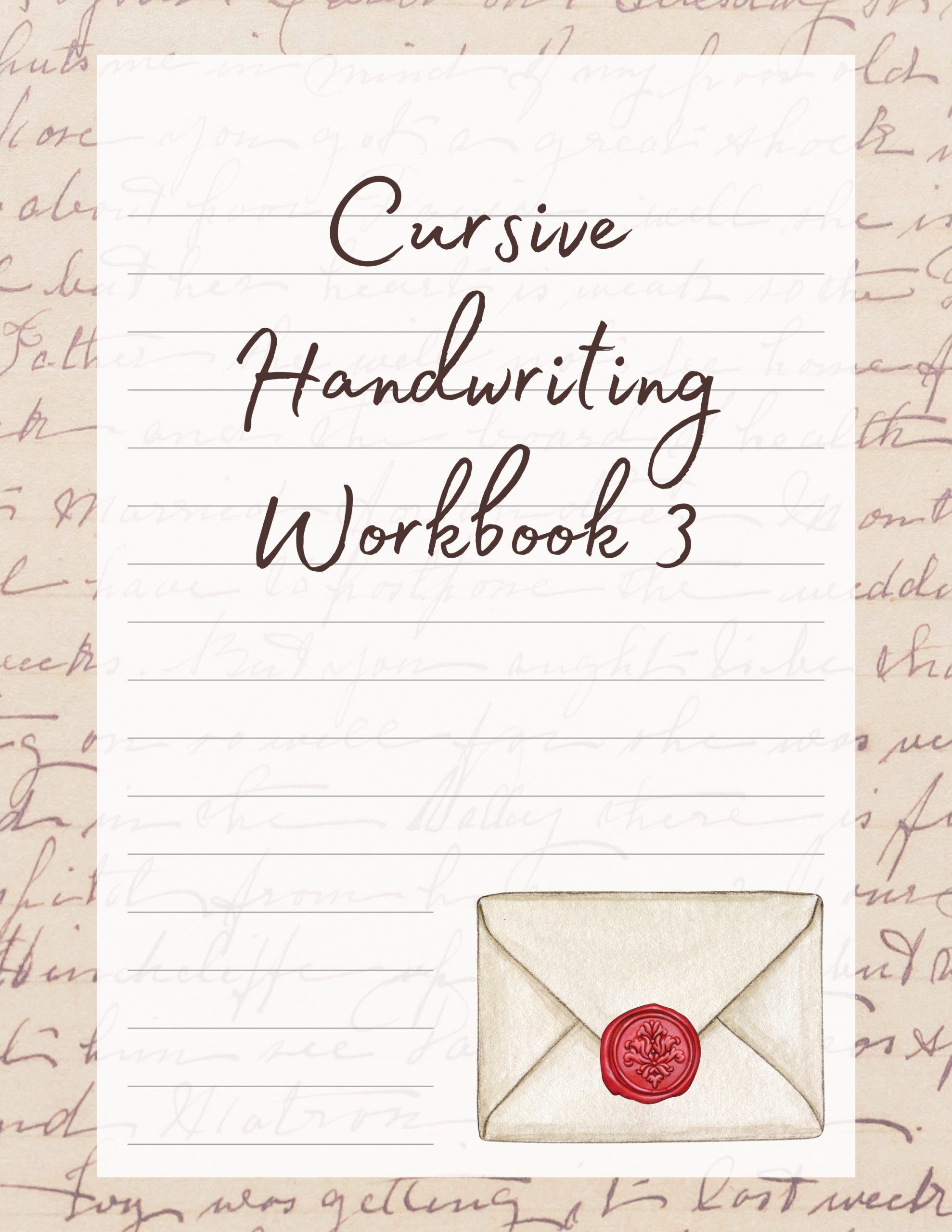 Cursive Handwriting Workbook 3
