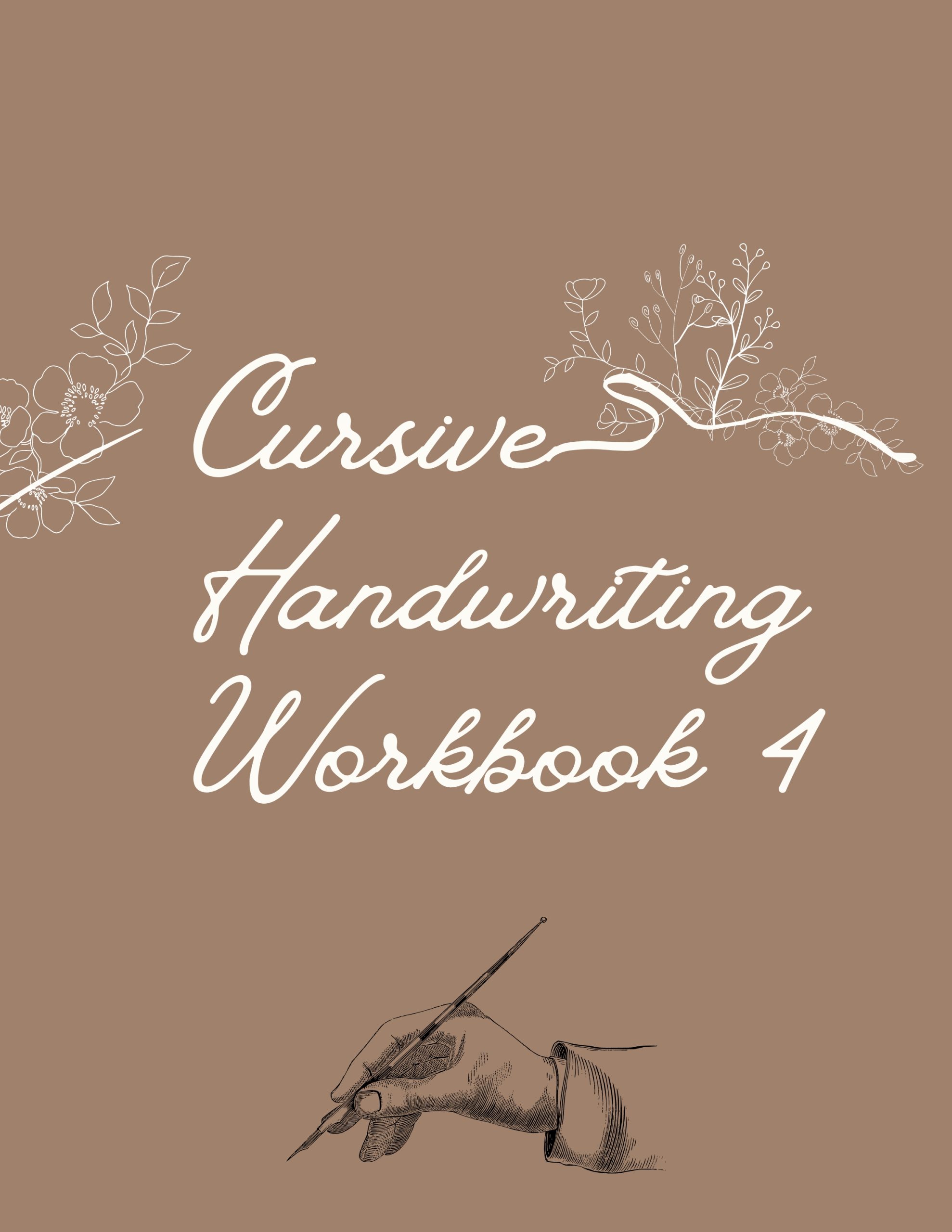 Cursive Handwriting Workbook 4