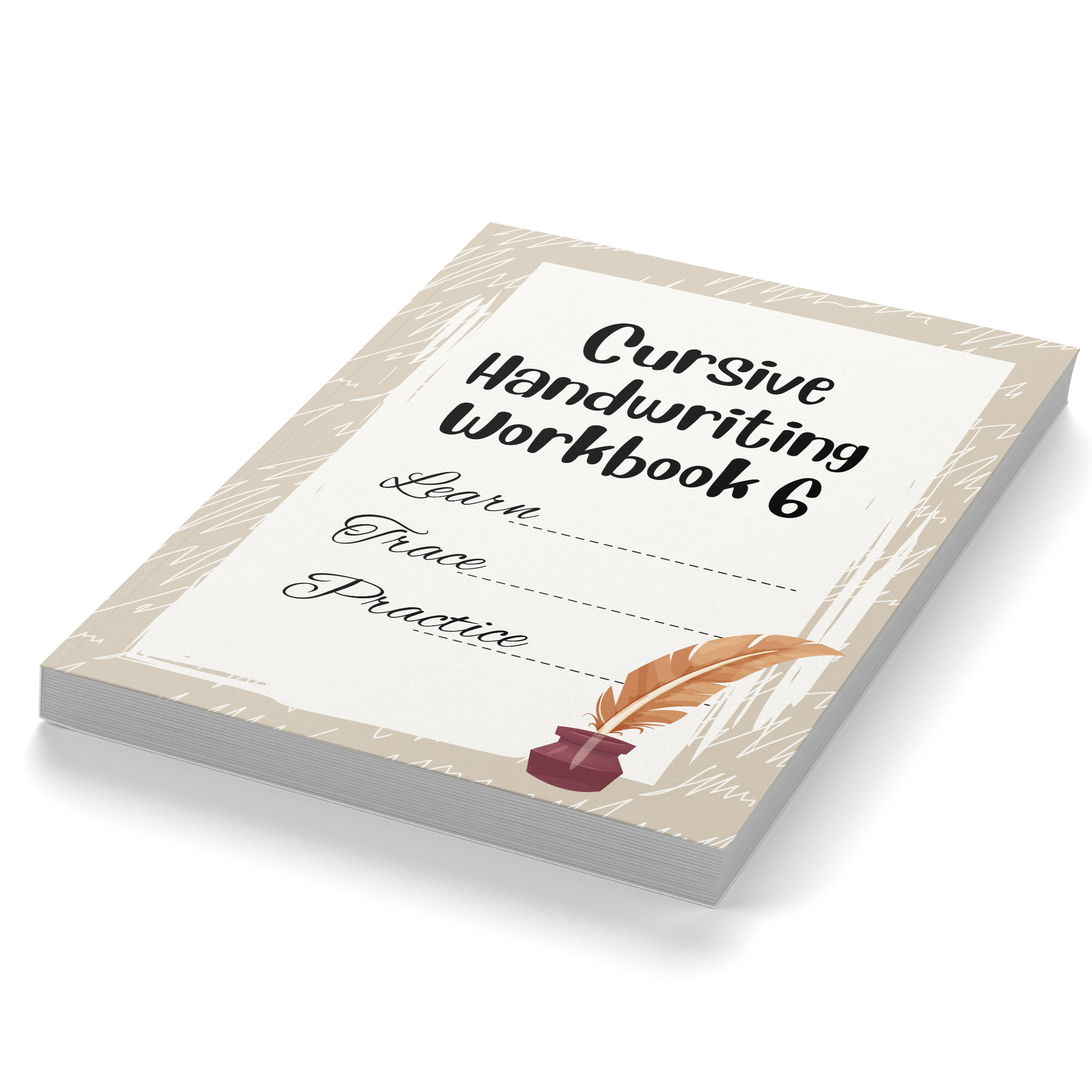 Cursive Handwriting Workbook 6