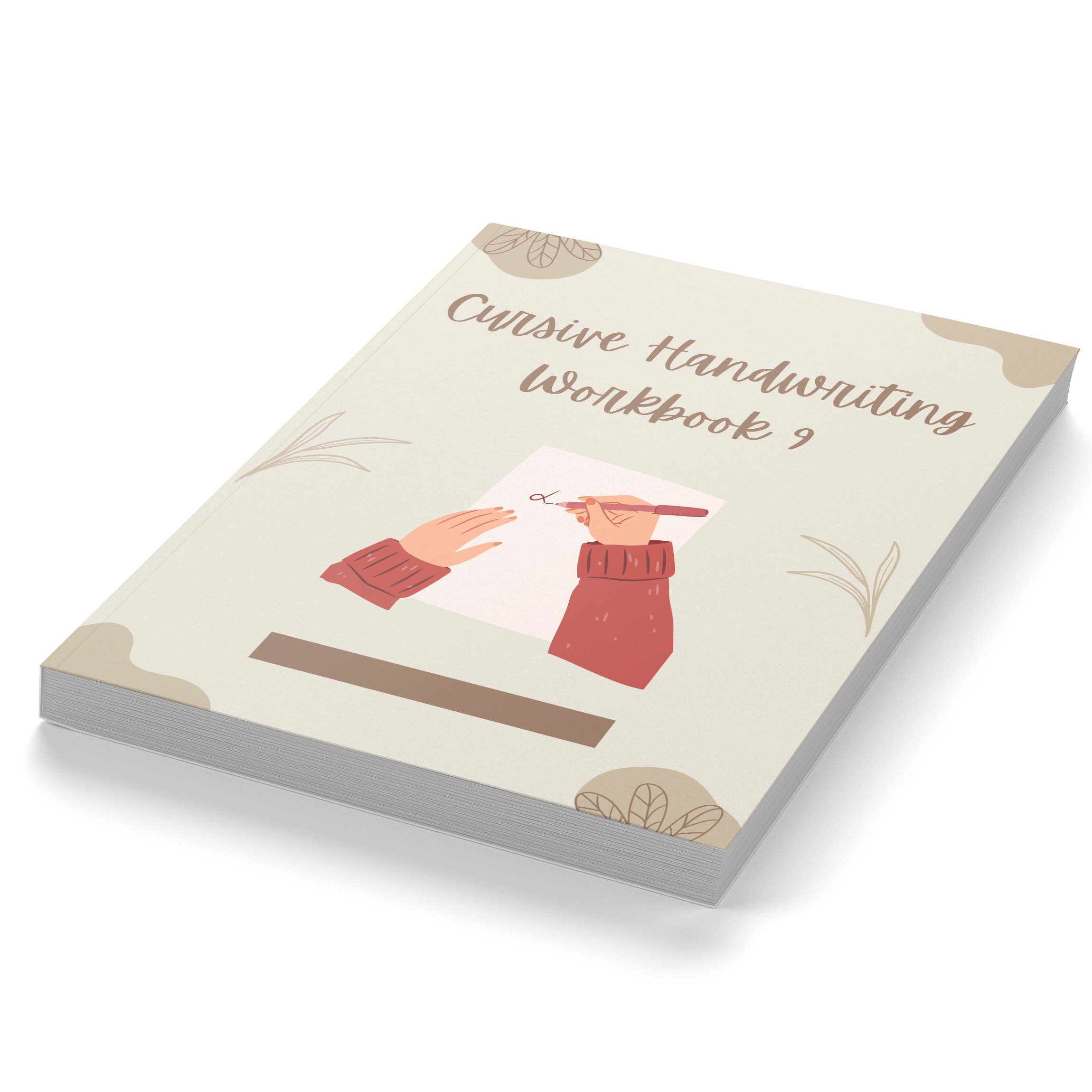 Cursive Handwriting Workbook 9