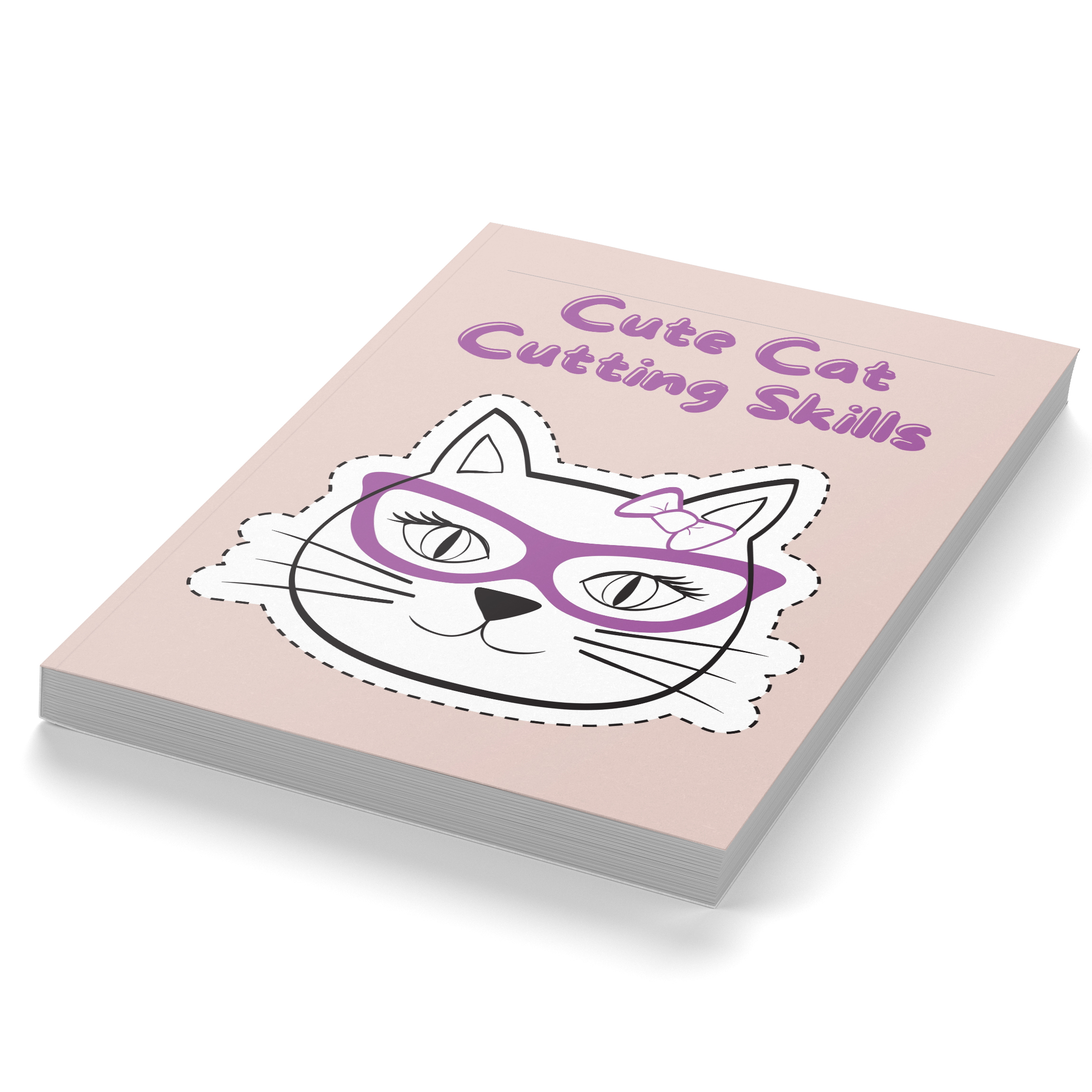 Cute Cat Cutting Skills