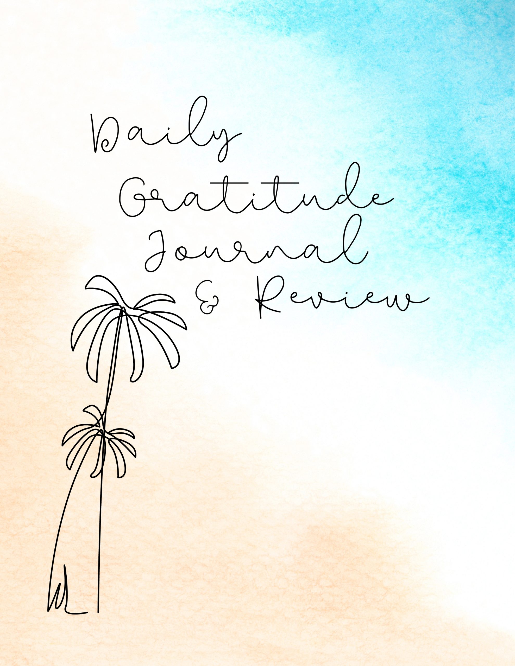 Daily Gratitude Journal and Review