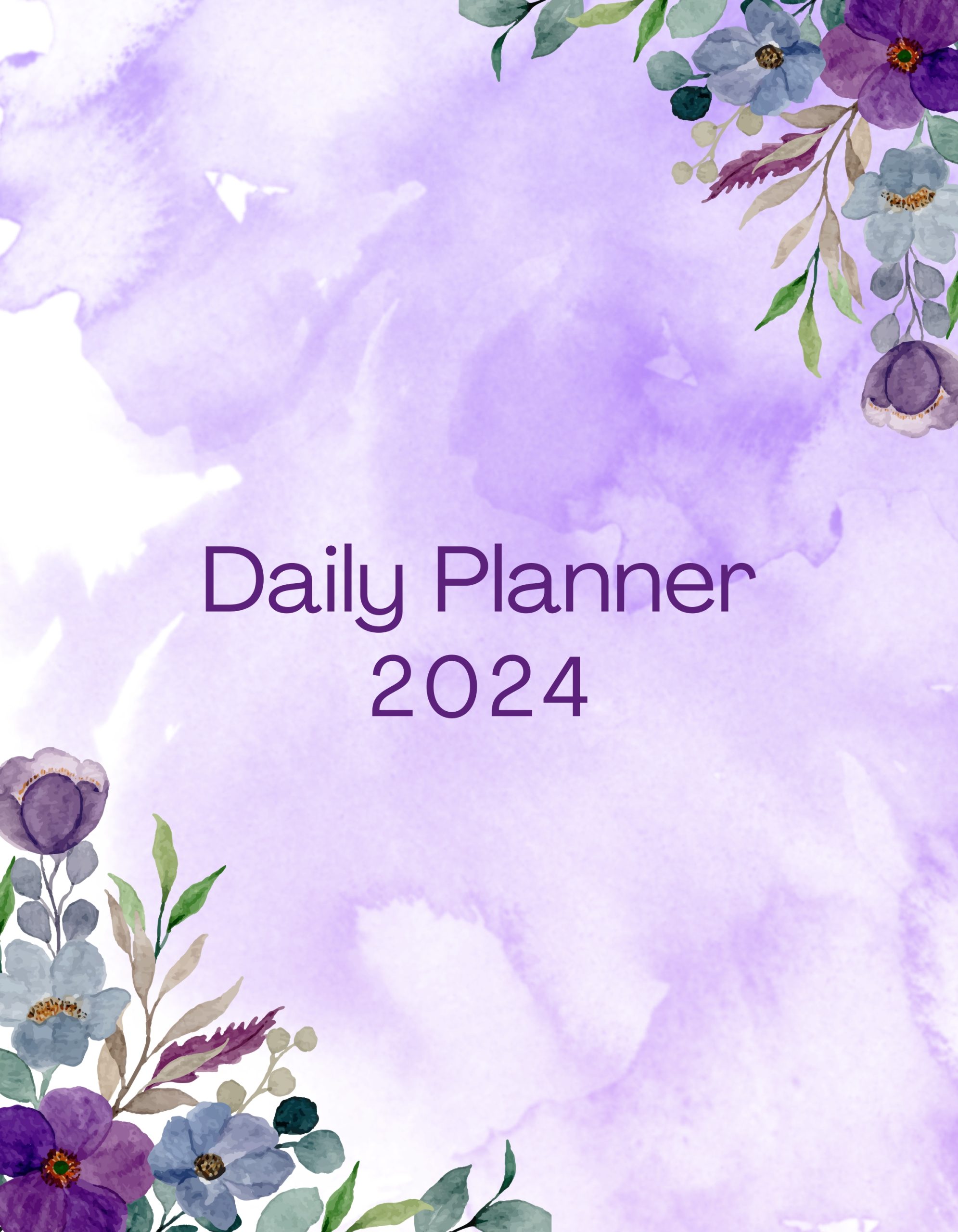 Daily Planner 2024b (8.75 x 11.25 in)