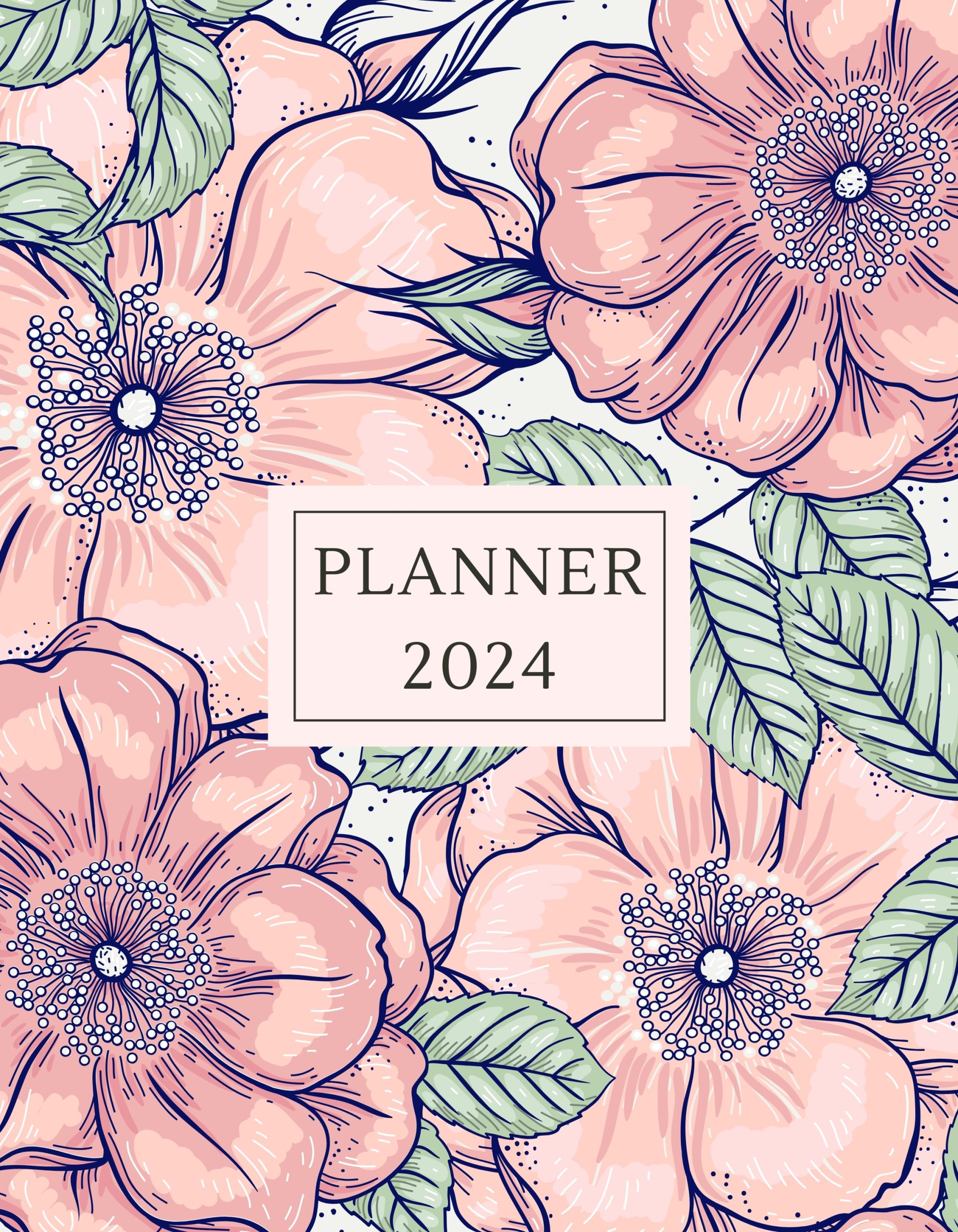Daily Planner 2024c (8.75 x 11.25 in)