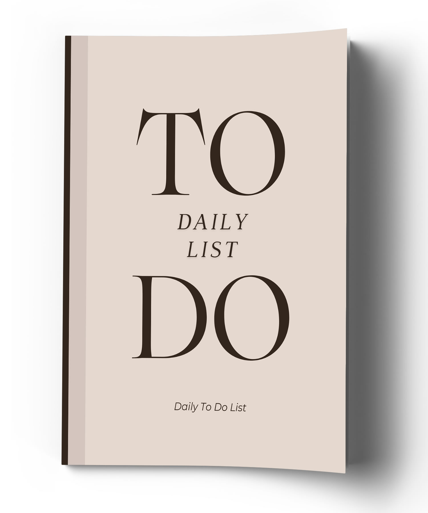 Daily To Do List 8.5 x 11