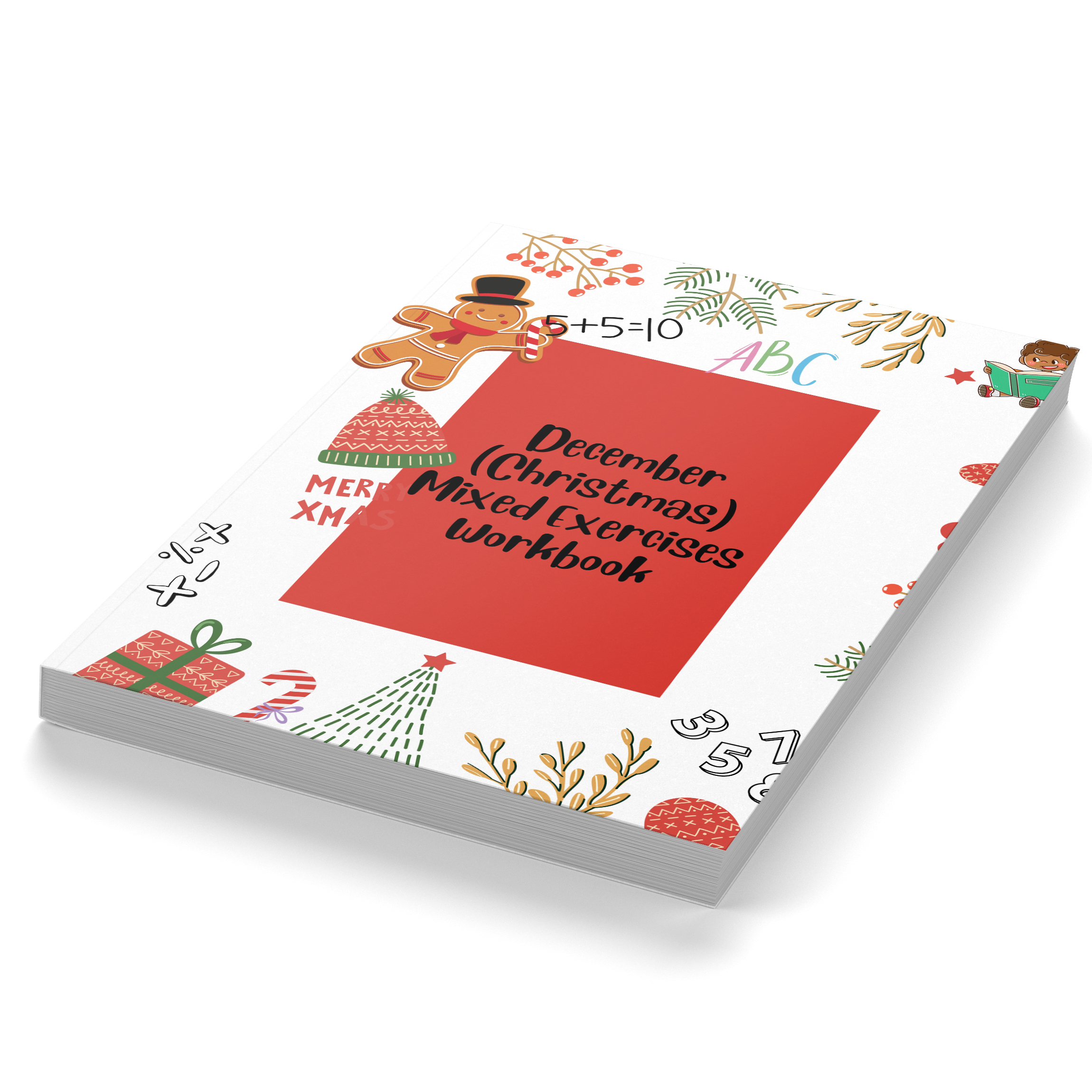 December (Christmas) Mixed Exercises Workbook