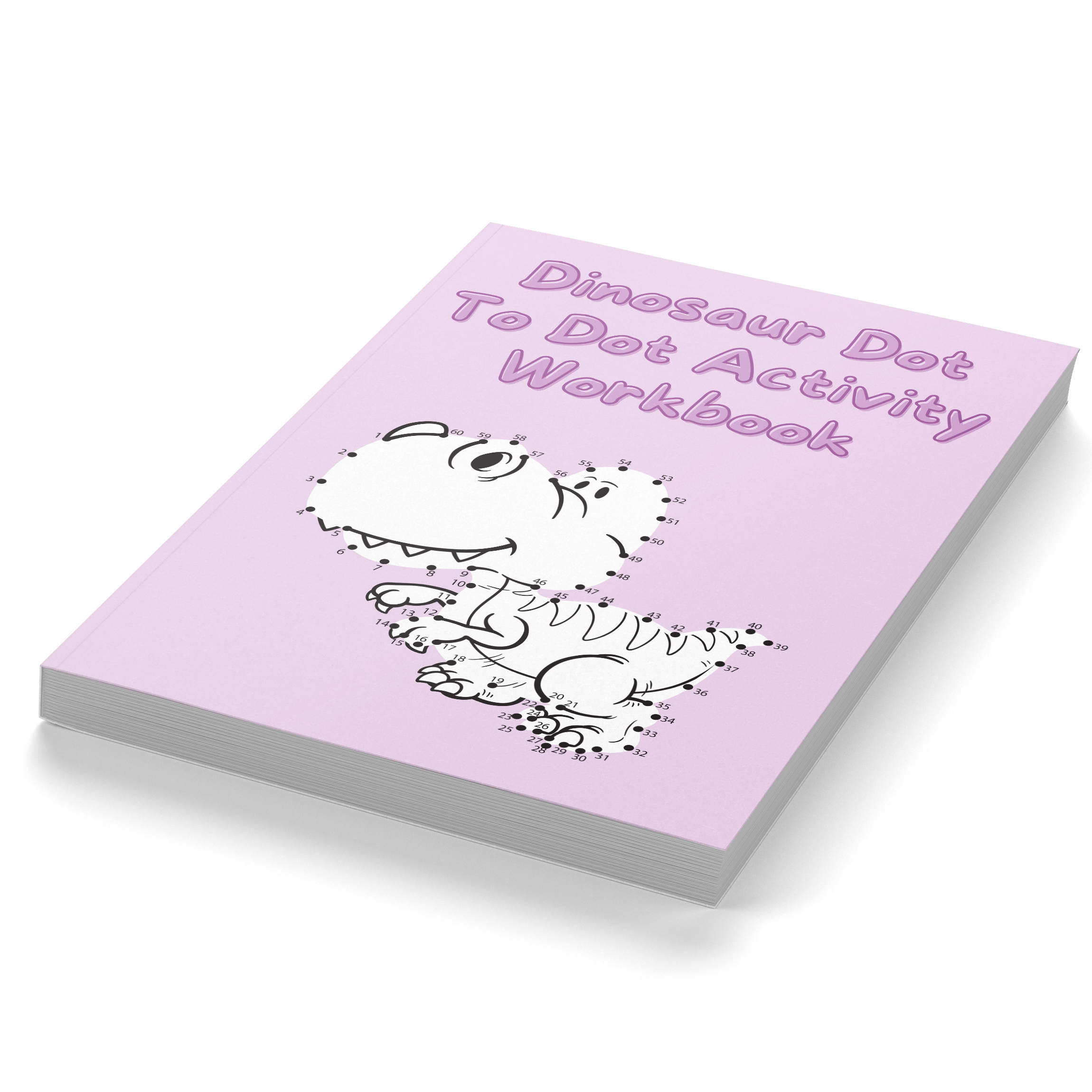 Dinosaur Dot To Dot Activity Workbook
