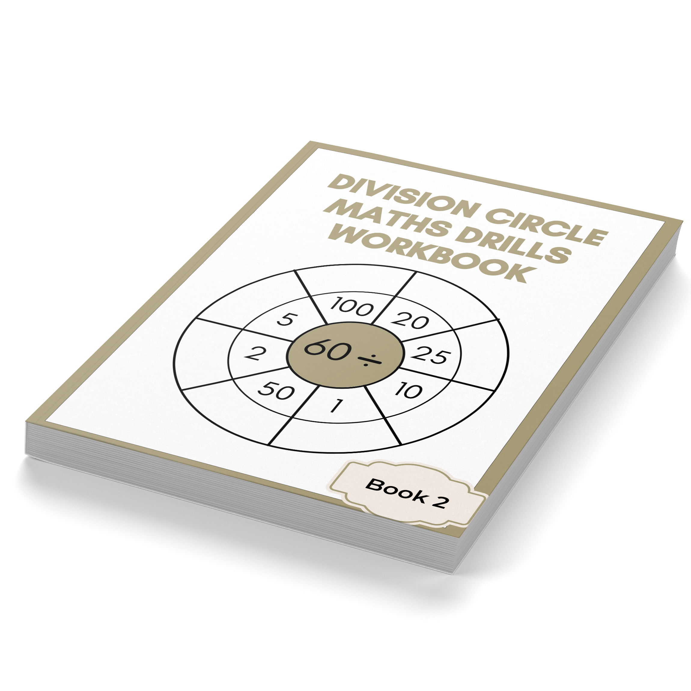 Division Circle Maths Drills Workbook 2