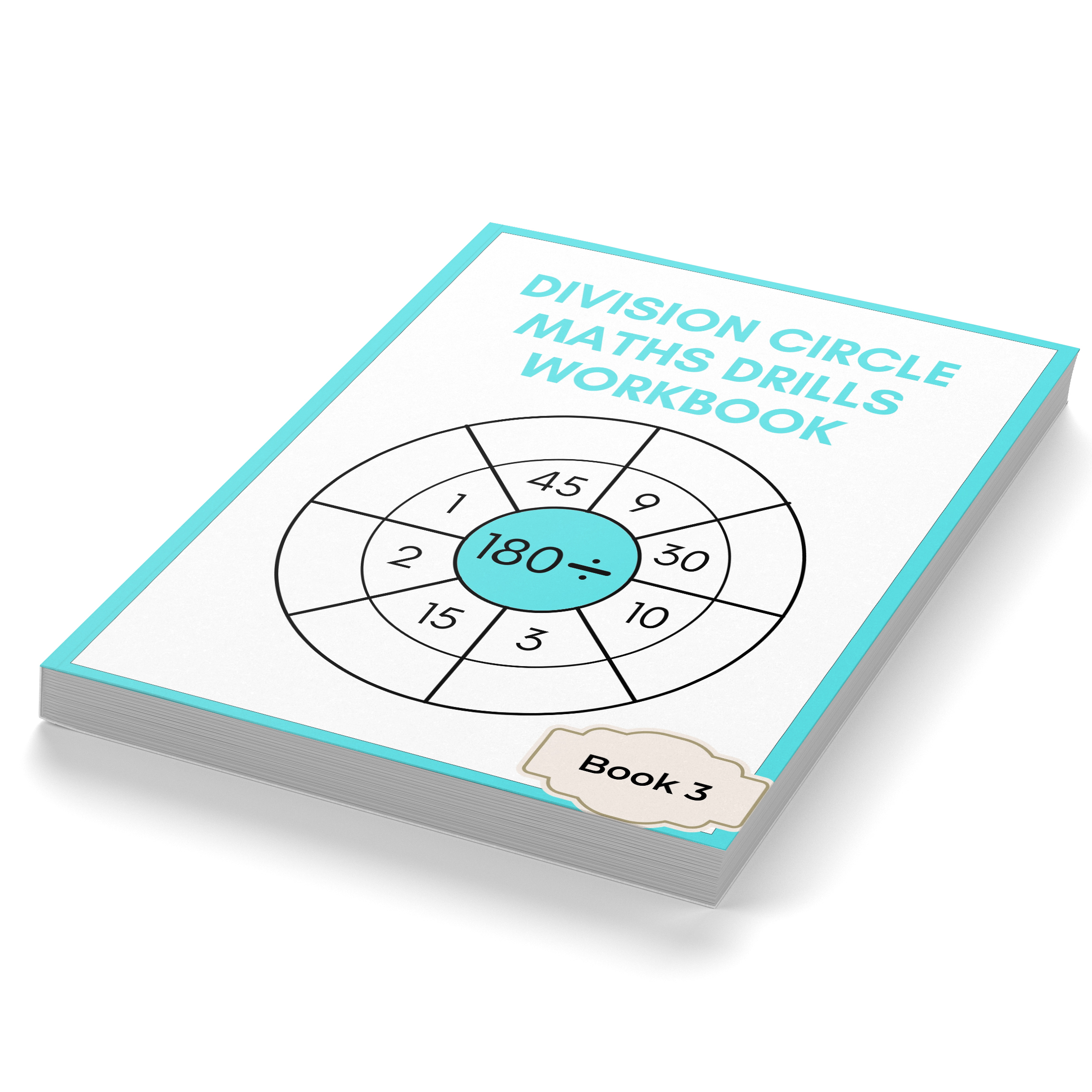 Division Circle Maths Drills Workbook 3