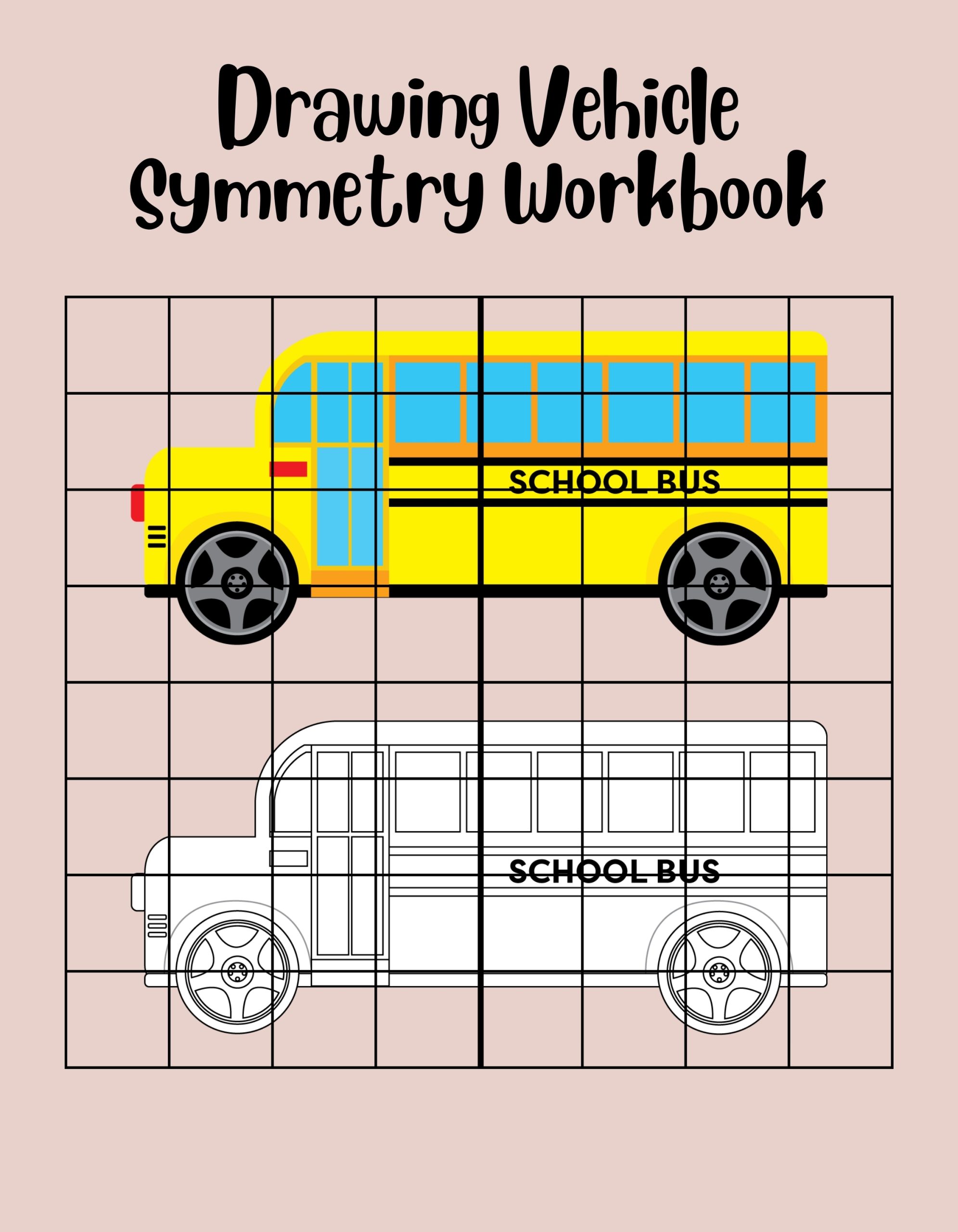 Drawing Vehicle Symmetry Workbook