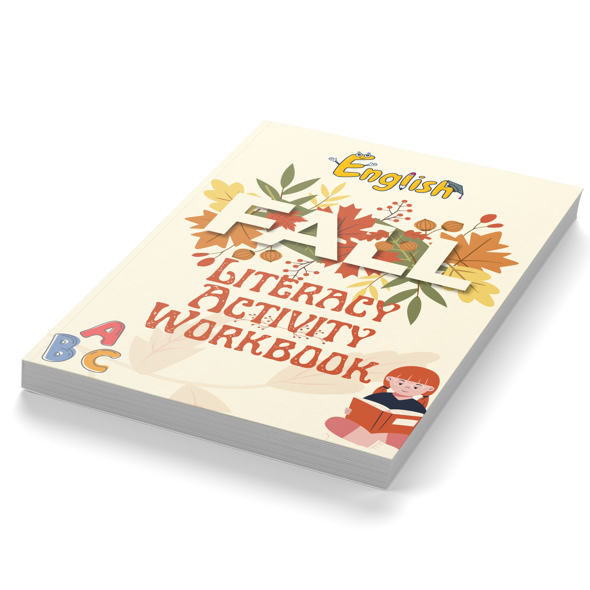 Engaging Fall Literacy Activity Workbook